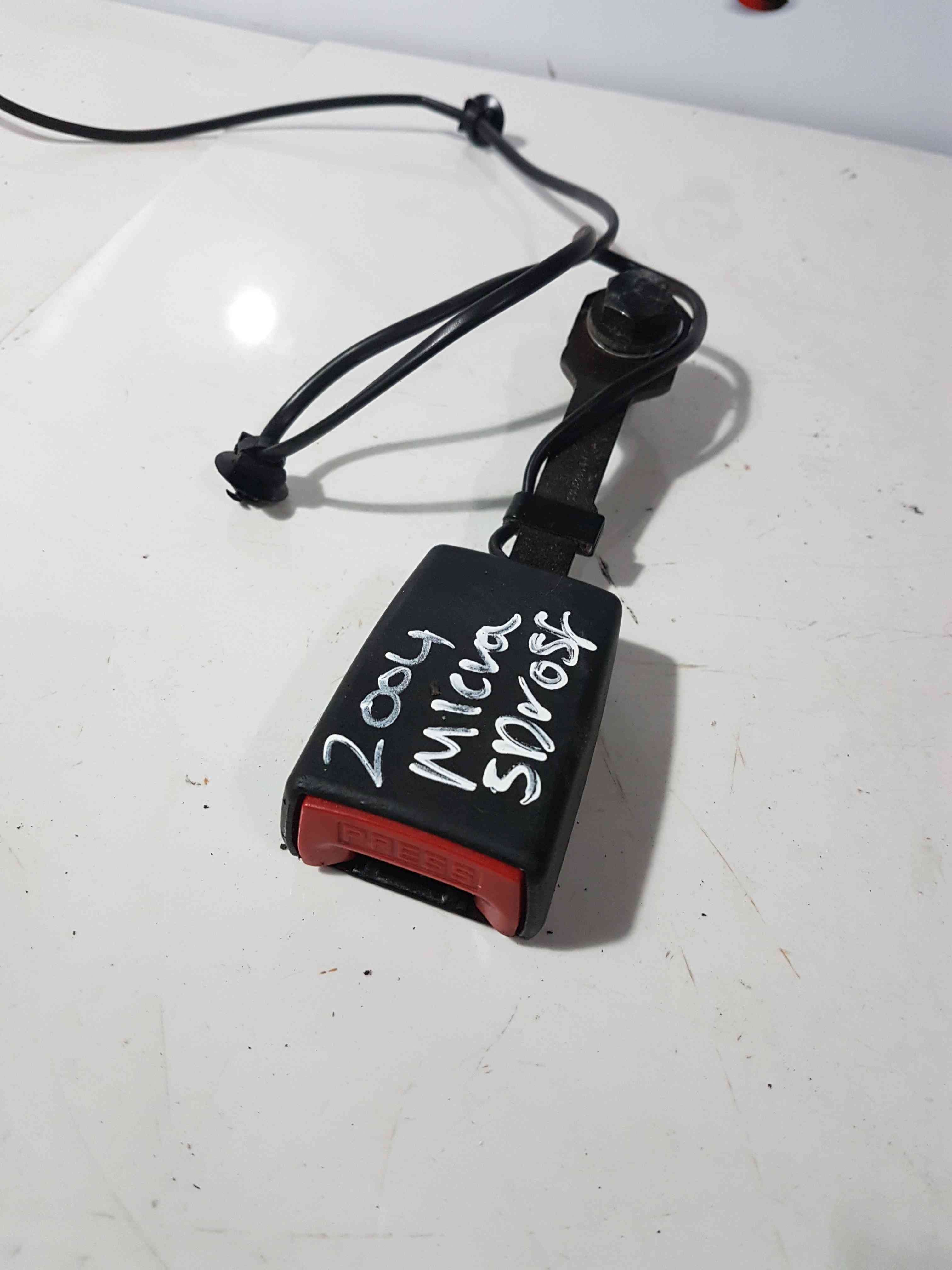 Thumb 5 Nissan Micra K12 2002-2010 Drivers OSF Front Seat Belt Buckle Anchor Clip