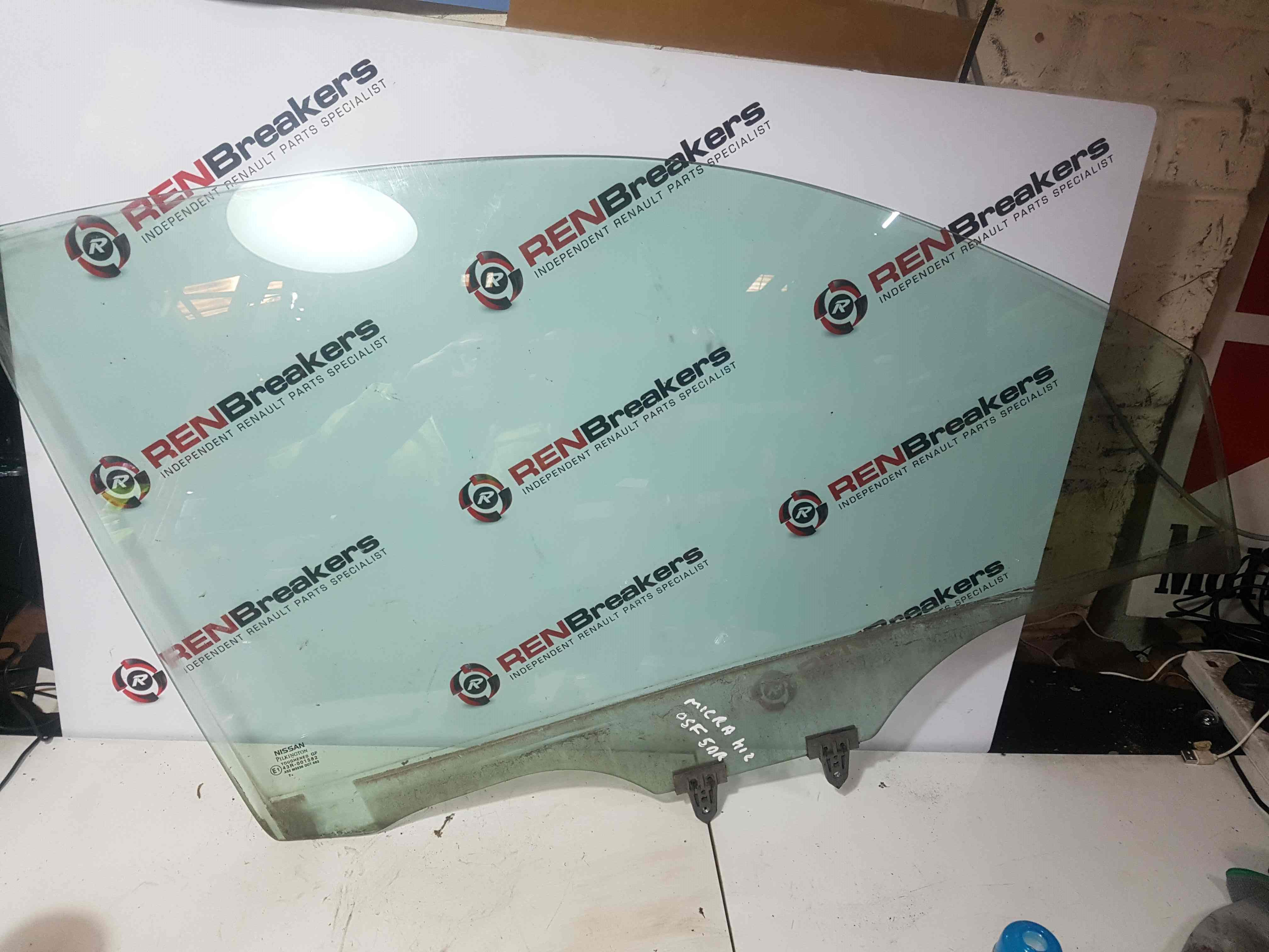 Thumb 4 Nissan Micra K12 2002-2010 Drivers OSF Front Window Glass 5Dr