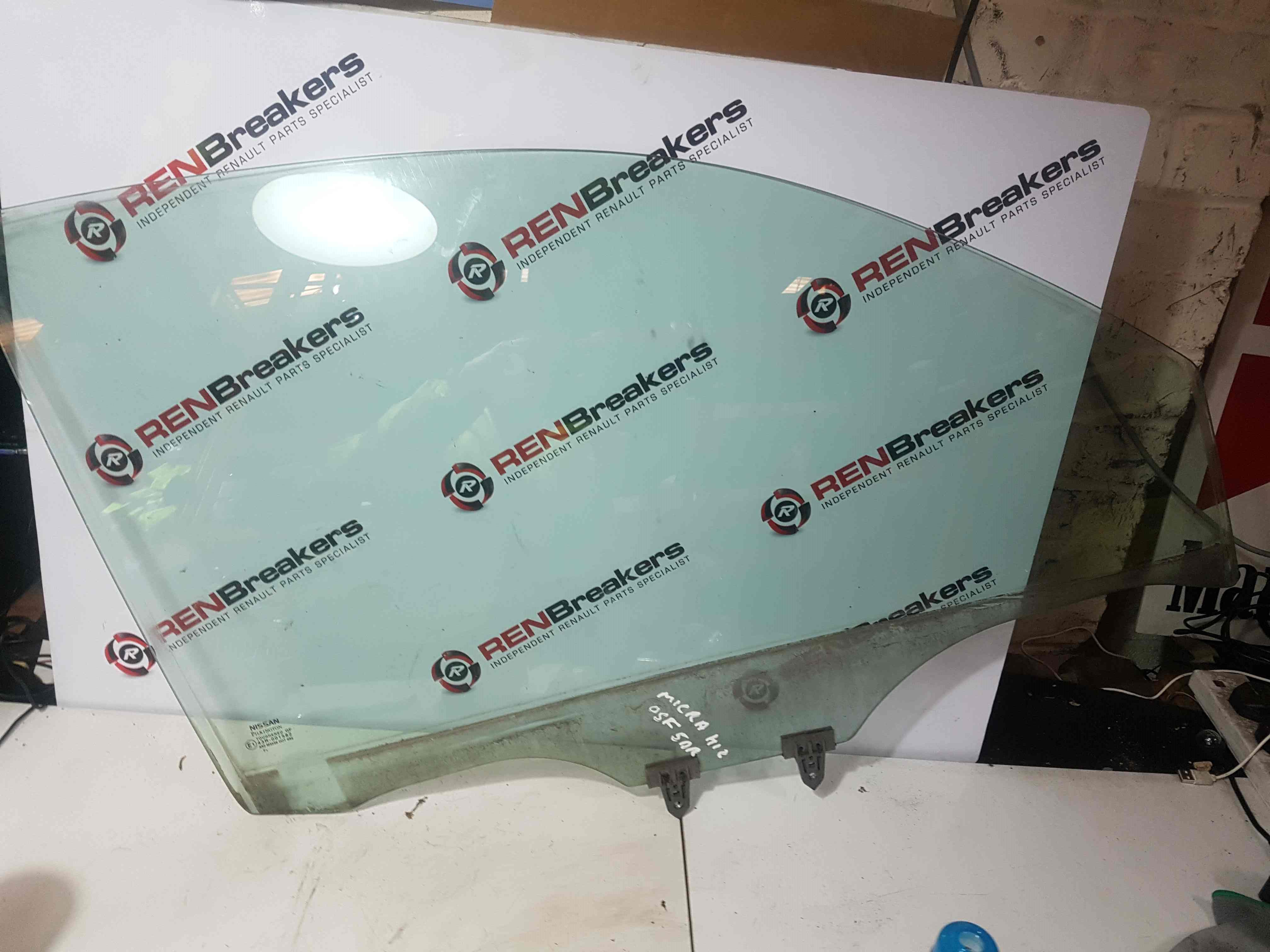 Thumb 5 Nissan Micra K12 2002-2010 Drivers OSF Front Window Glass 5Dr