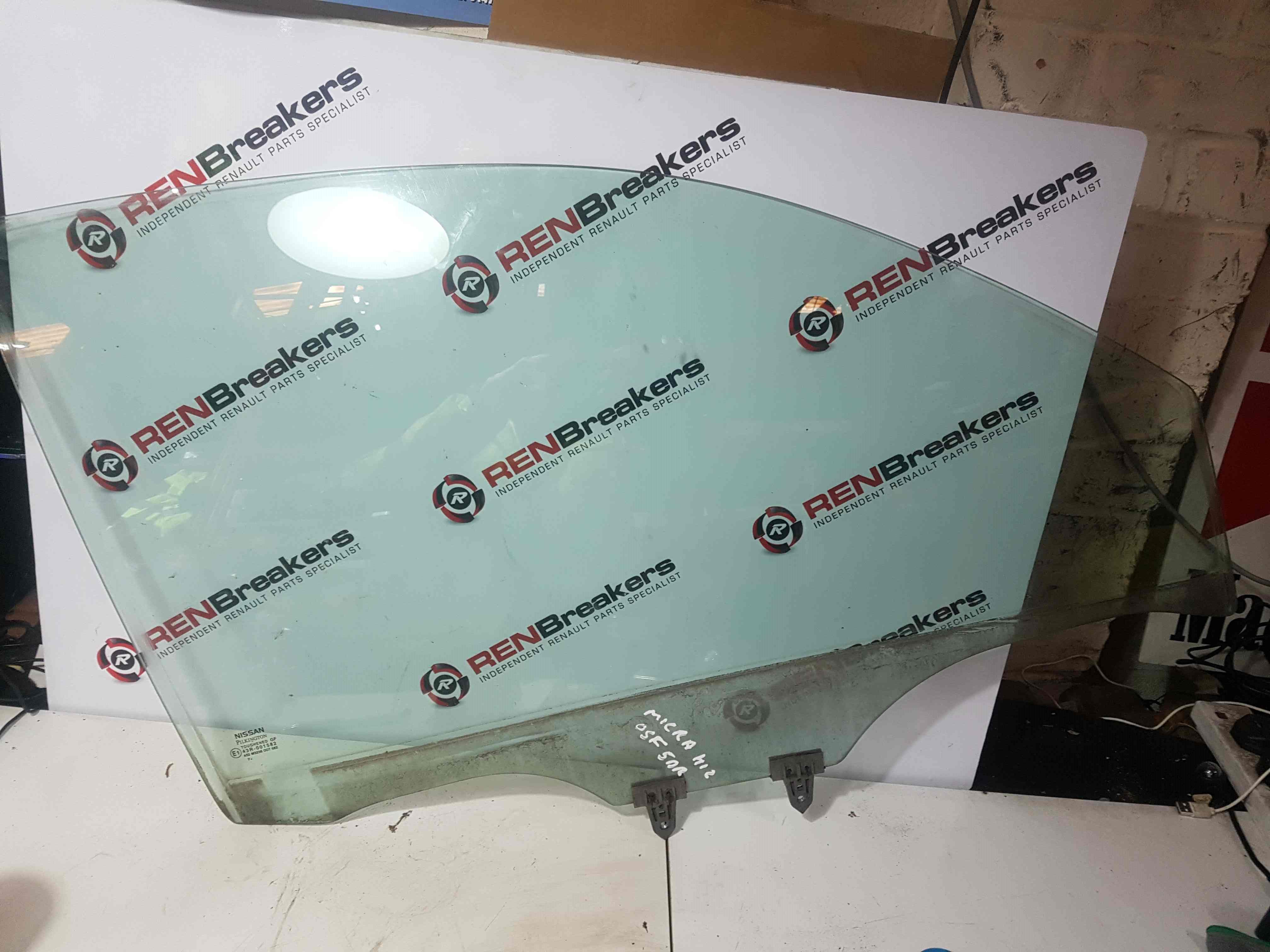 Thumb 6 Nissan Micra K12 2002-2010 Drivers OSF Front Window Glass 5Dr