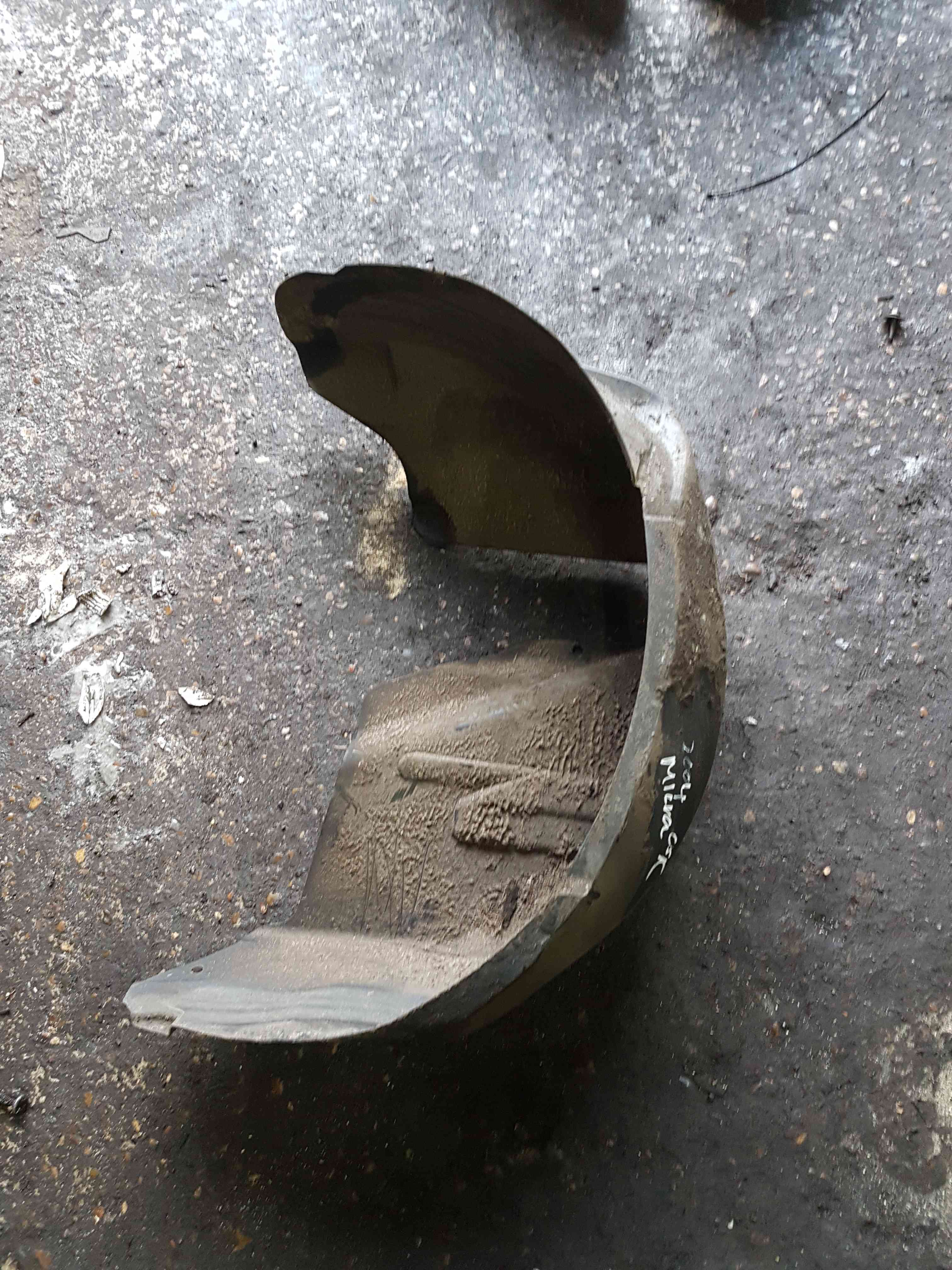 Thumb 2 Nissan Micra K12 2002-2010 Drivers OSR Rear Arch Liners Guard