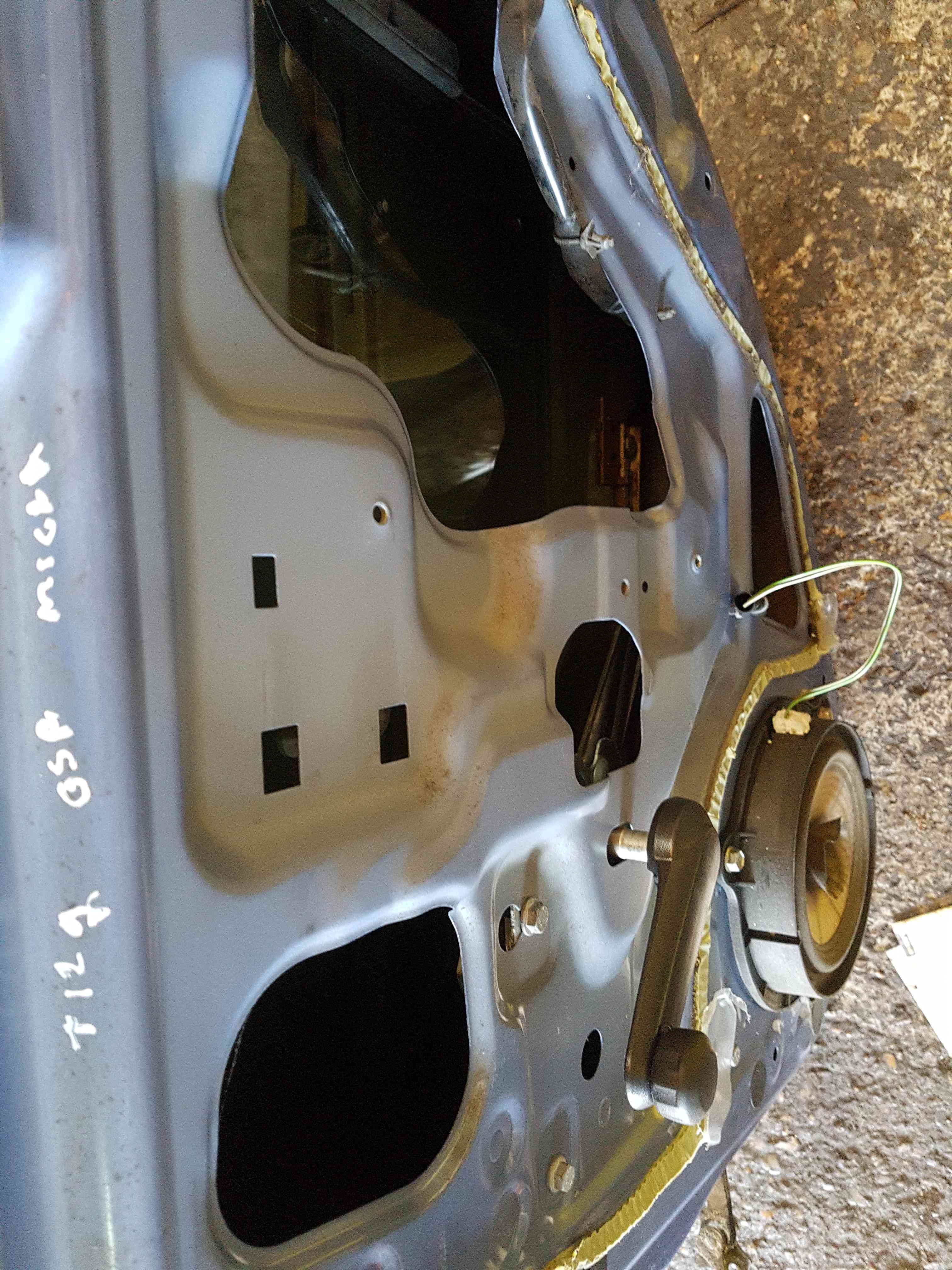 Thumb 5 Nissan Micra K12 2002-2010 Drivers OSR Rear Blue Door T12