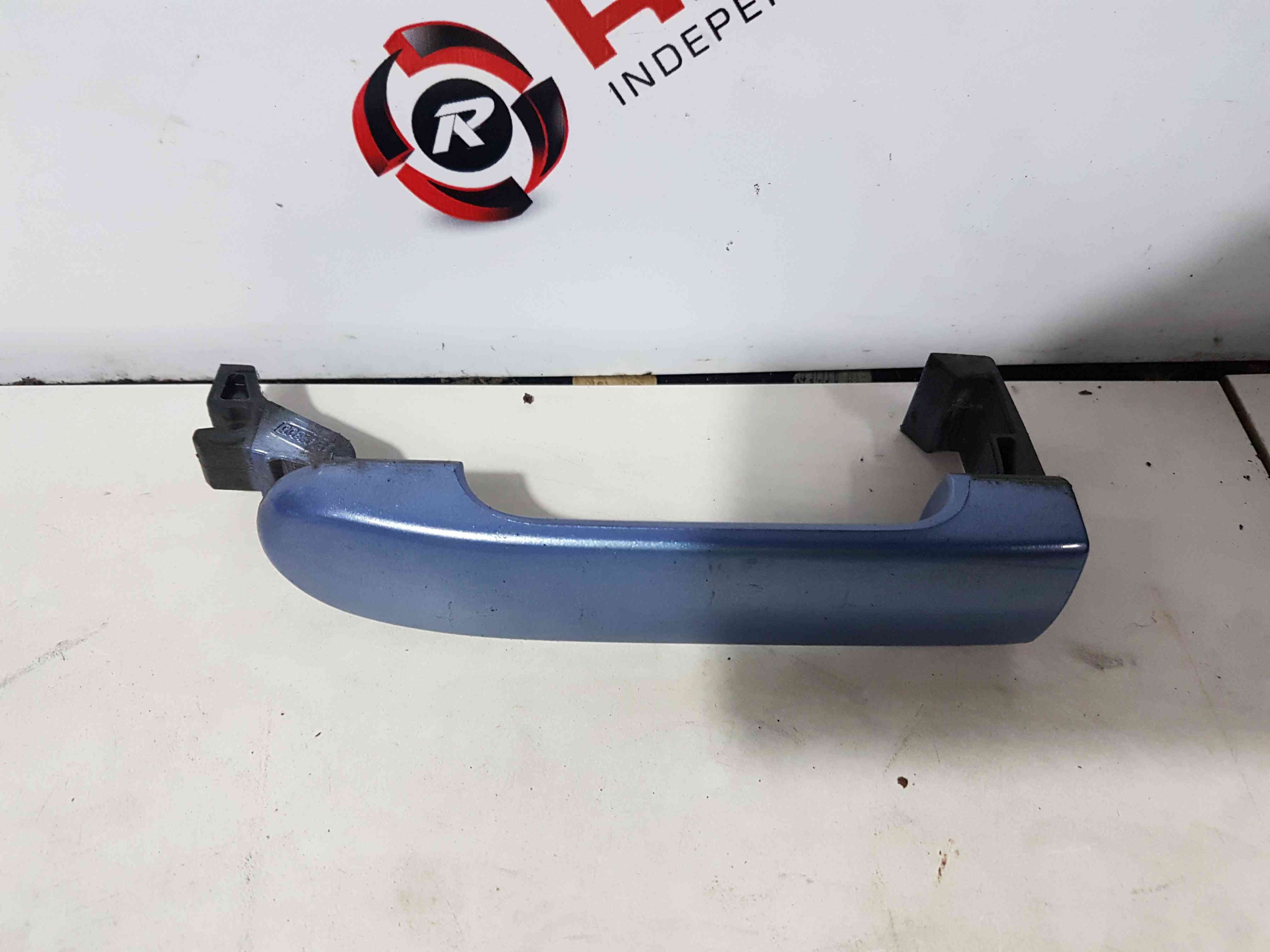 Thumb 3 Nissan Micra K12 2002-2010 Drivers OSR Rear Exterior Handle Blue T12