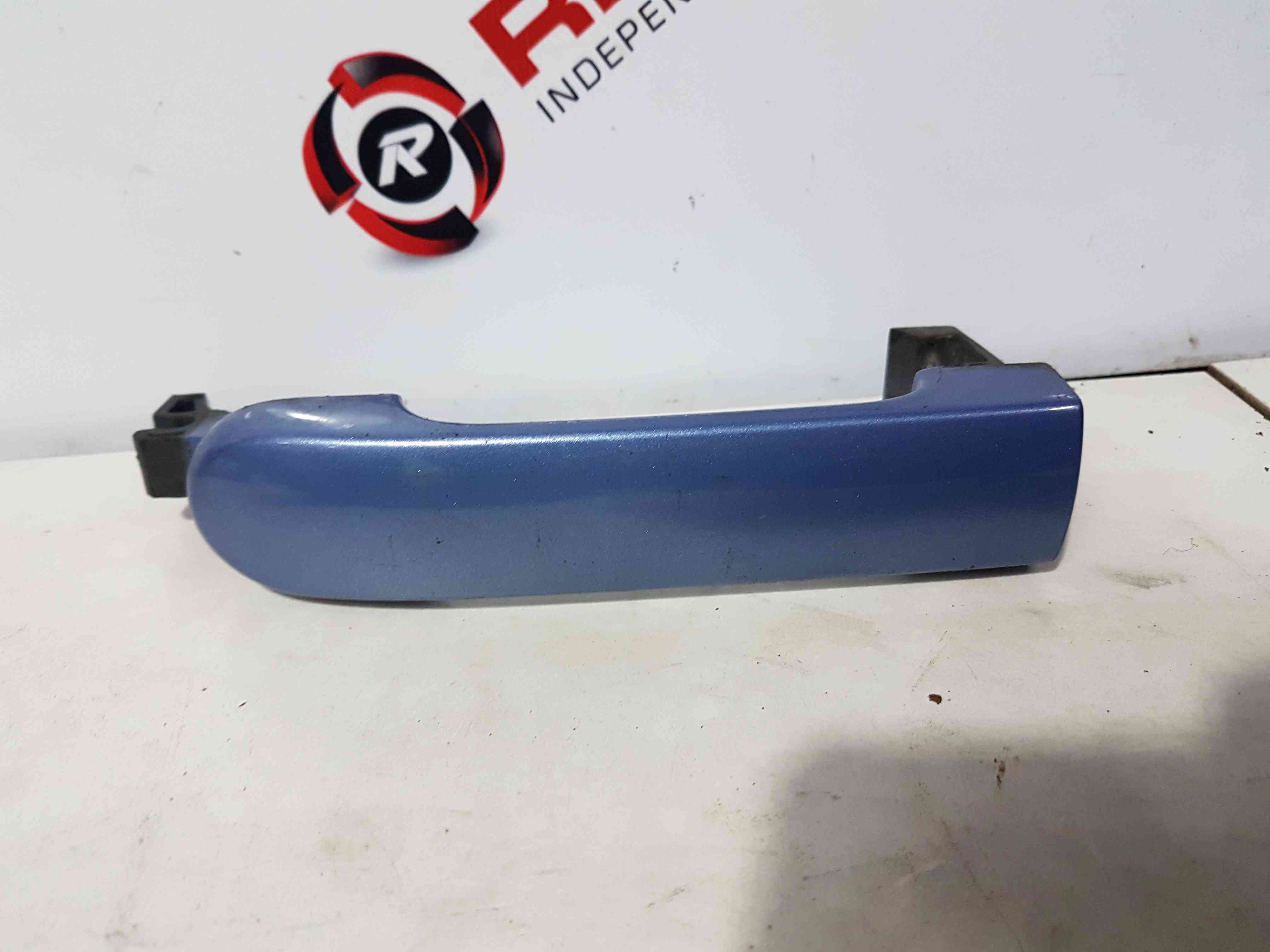 Thumb 4 Nissan Micra K12 2002-2010 Drivers OSR Rear Exterior Handle Blue T12