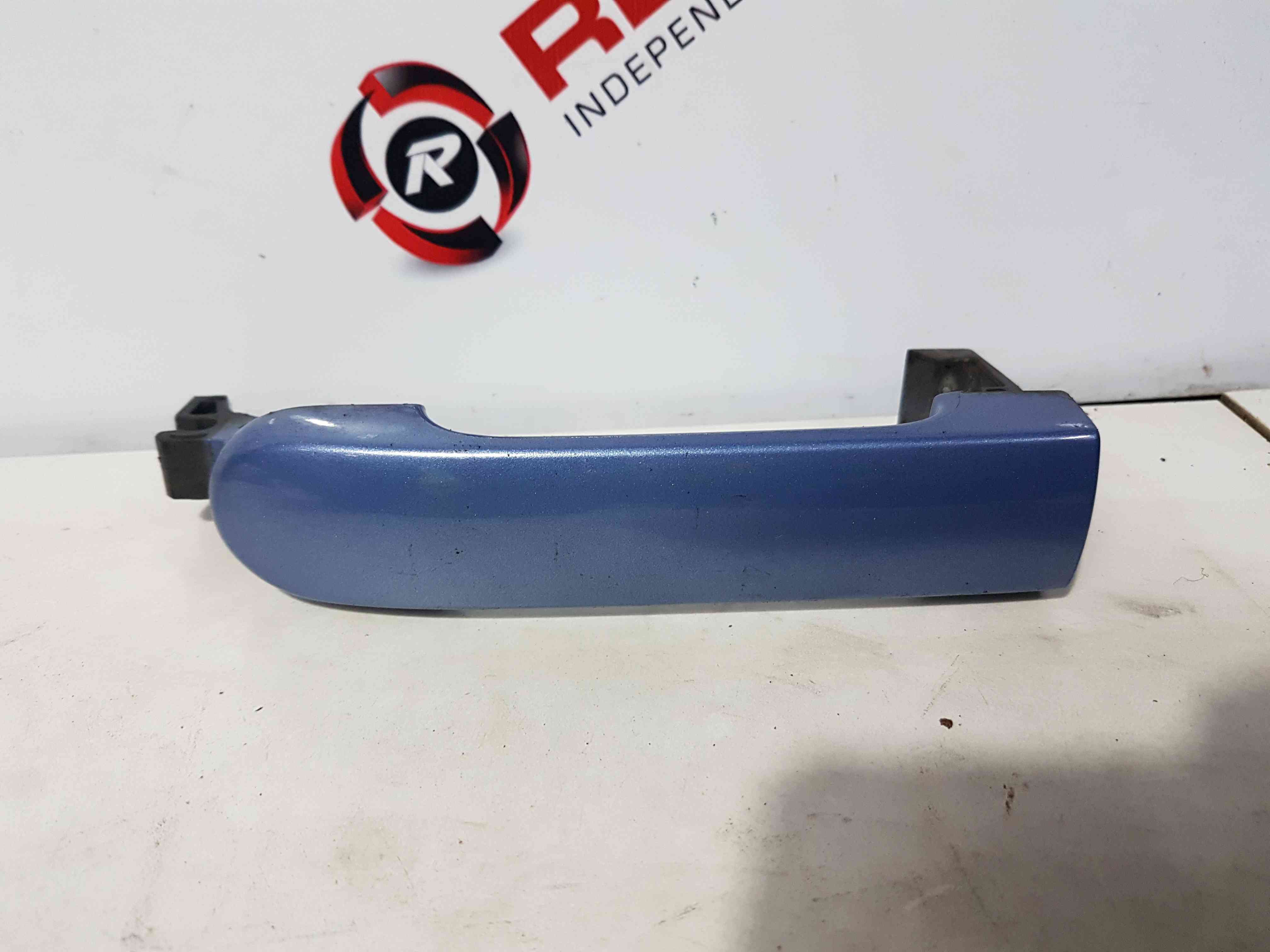 Thumb 5 Nissan Micra K12 2002-2010 Drivers OSR Rear Exterior Handle Blue T12
