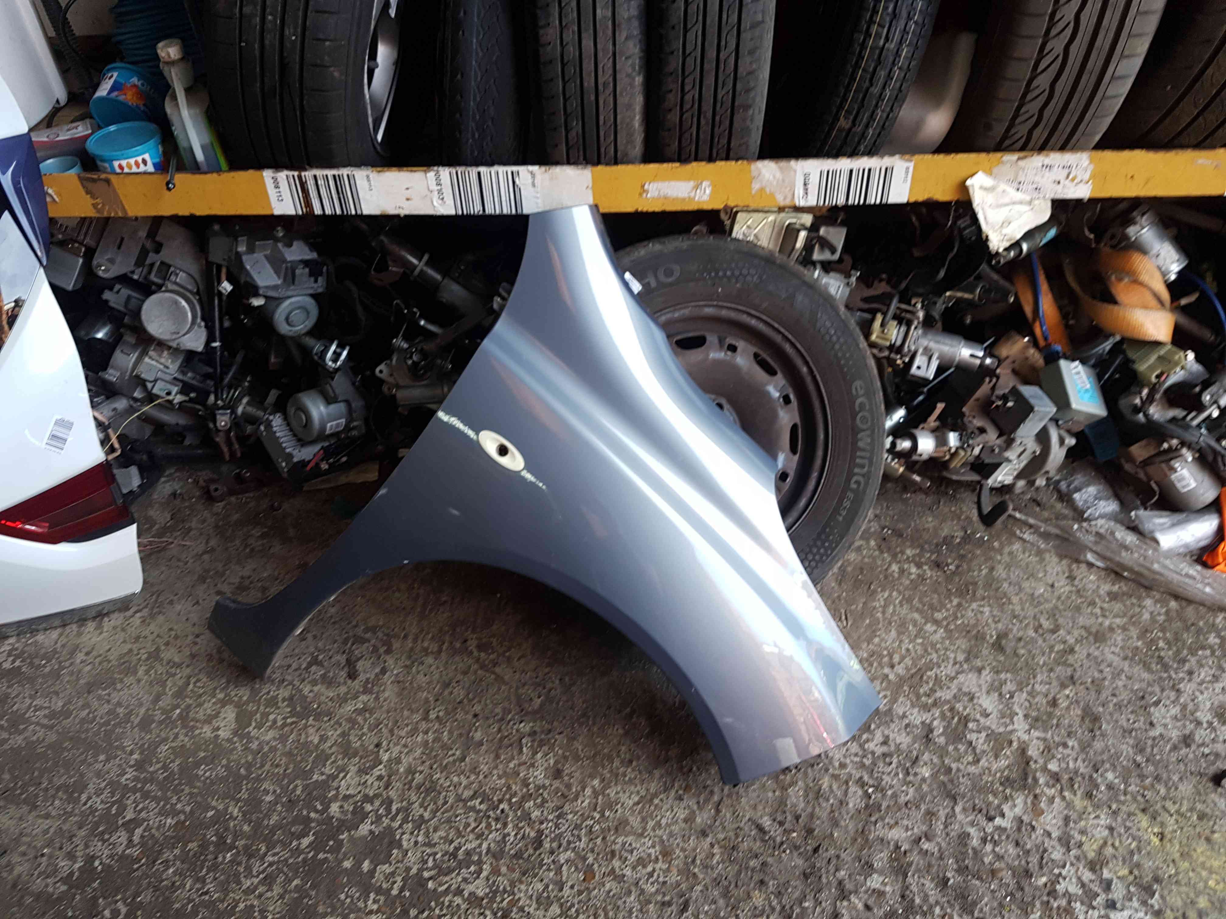 Thumb 3 Nissan Micra K12 2002-2010 Drivers Os Wing Denim Grey B52