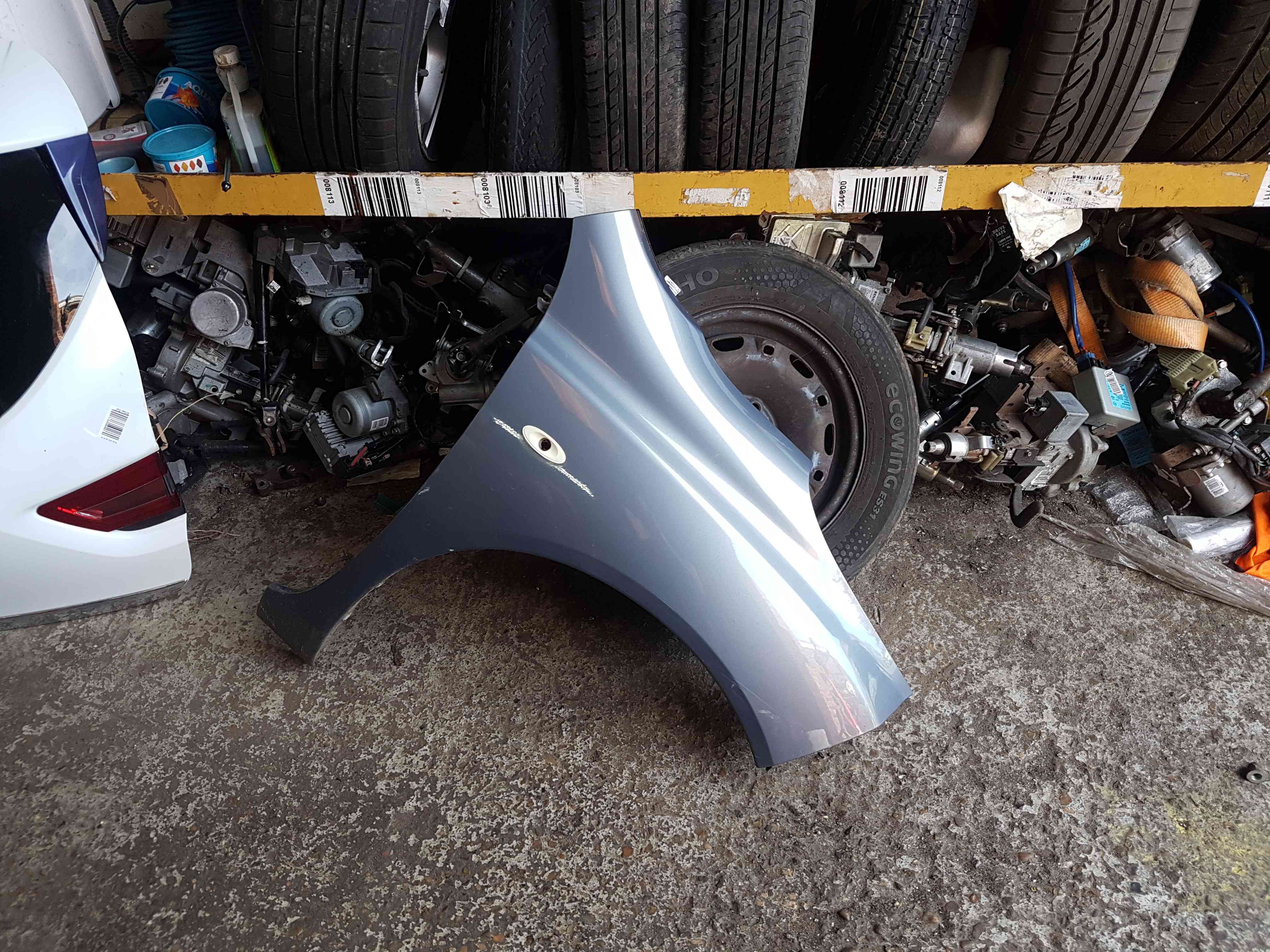 Thumb 4 Nissan Micra K12 2002-2010 Drivers Os Wing Denim Grey B52