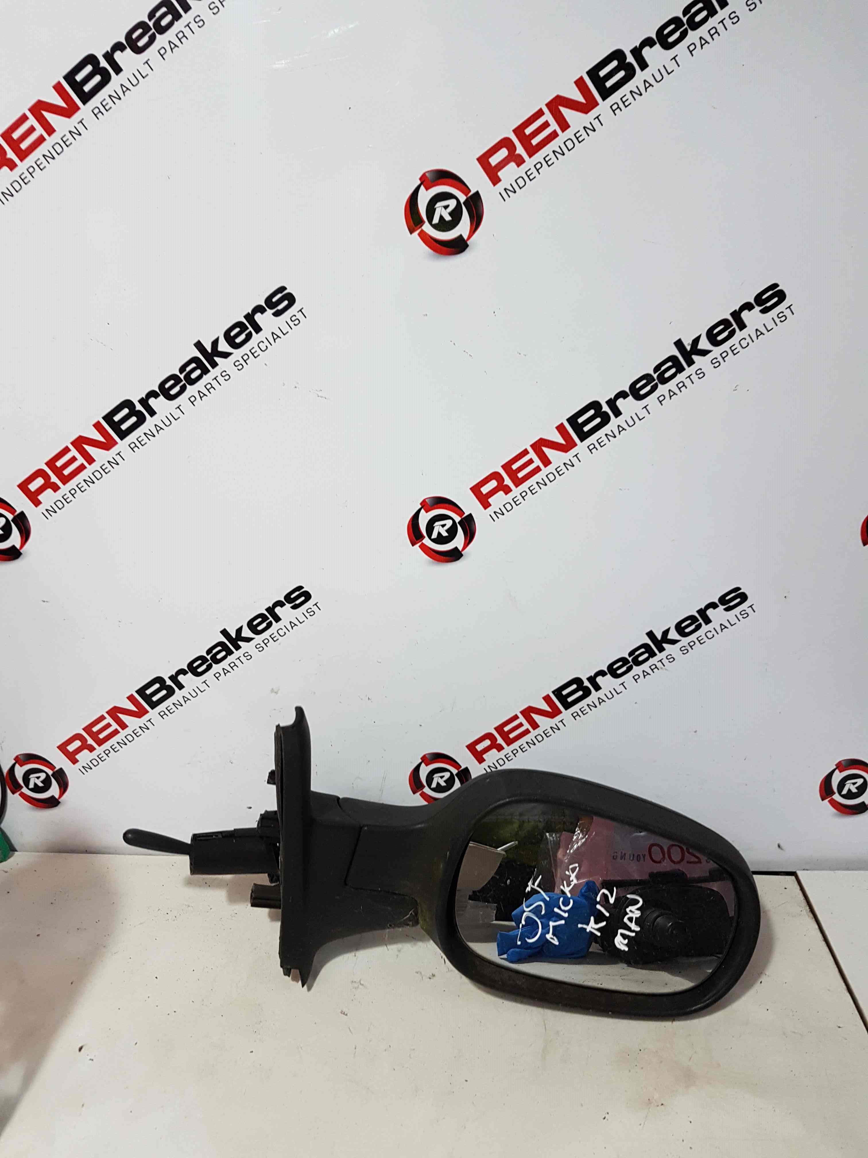 Thumb 3 Nissan Micra K12 2002-2010 Drivers Os Wing Mirror Manual