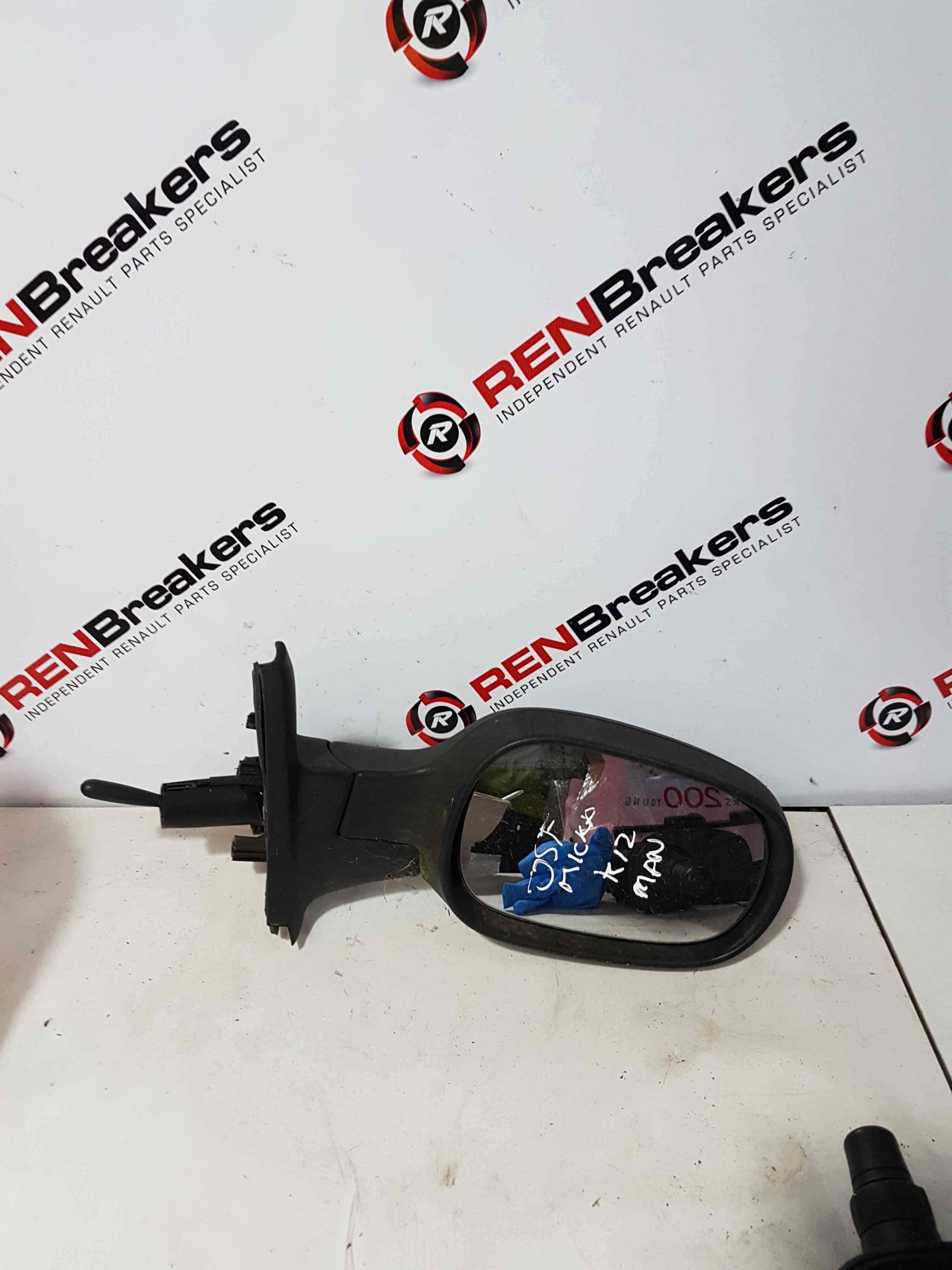 Thumb 7 Nissan Micra K12 2002-2010 Drivers Os Wing Mirror Manual