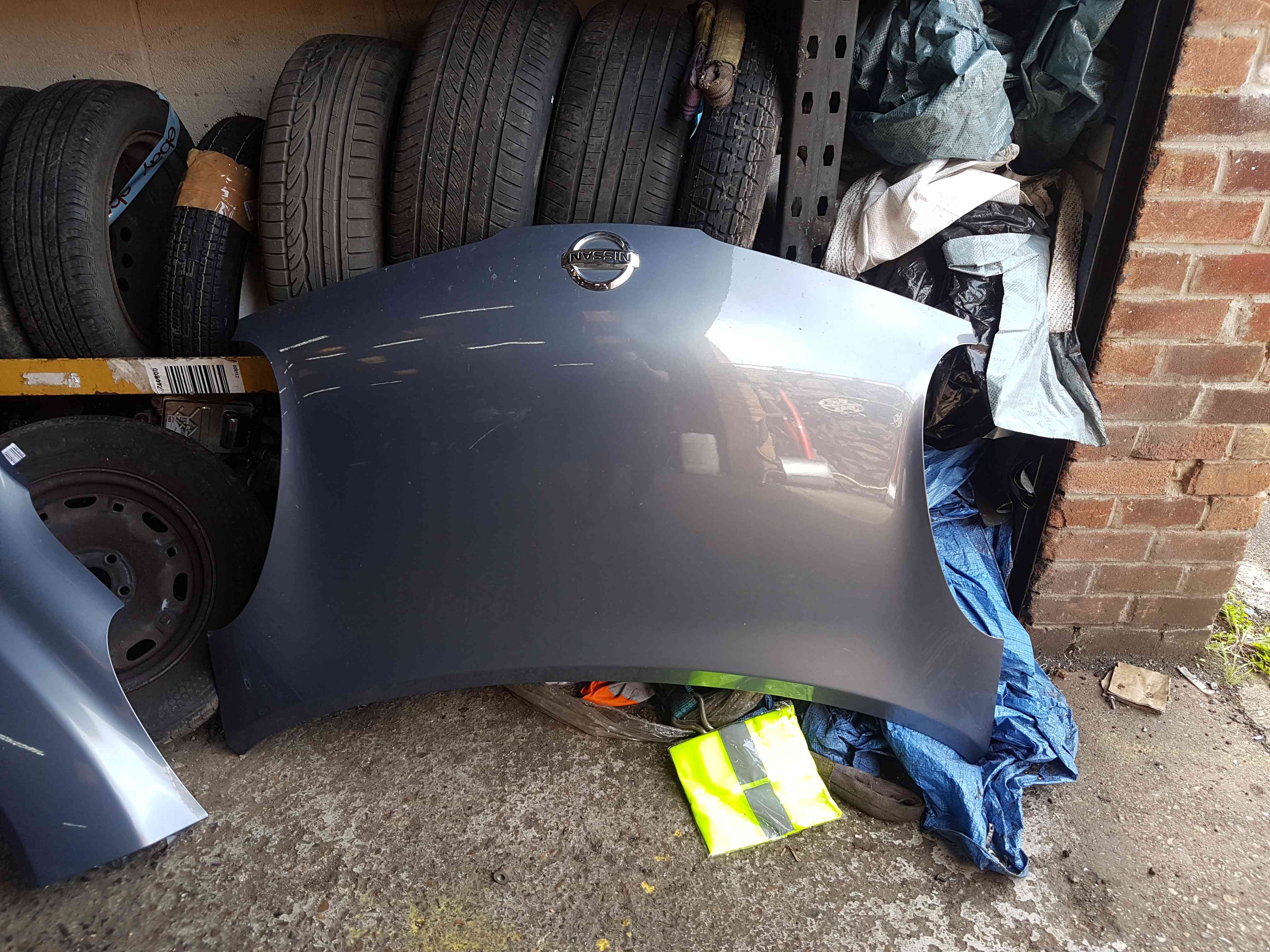 Thumb 2 Nissan Micra K12 2002-2010 Front Bonnet Denim Grey B52