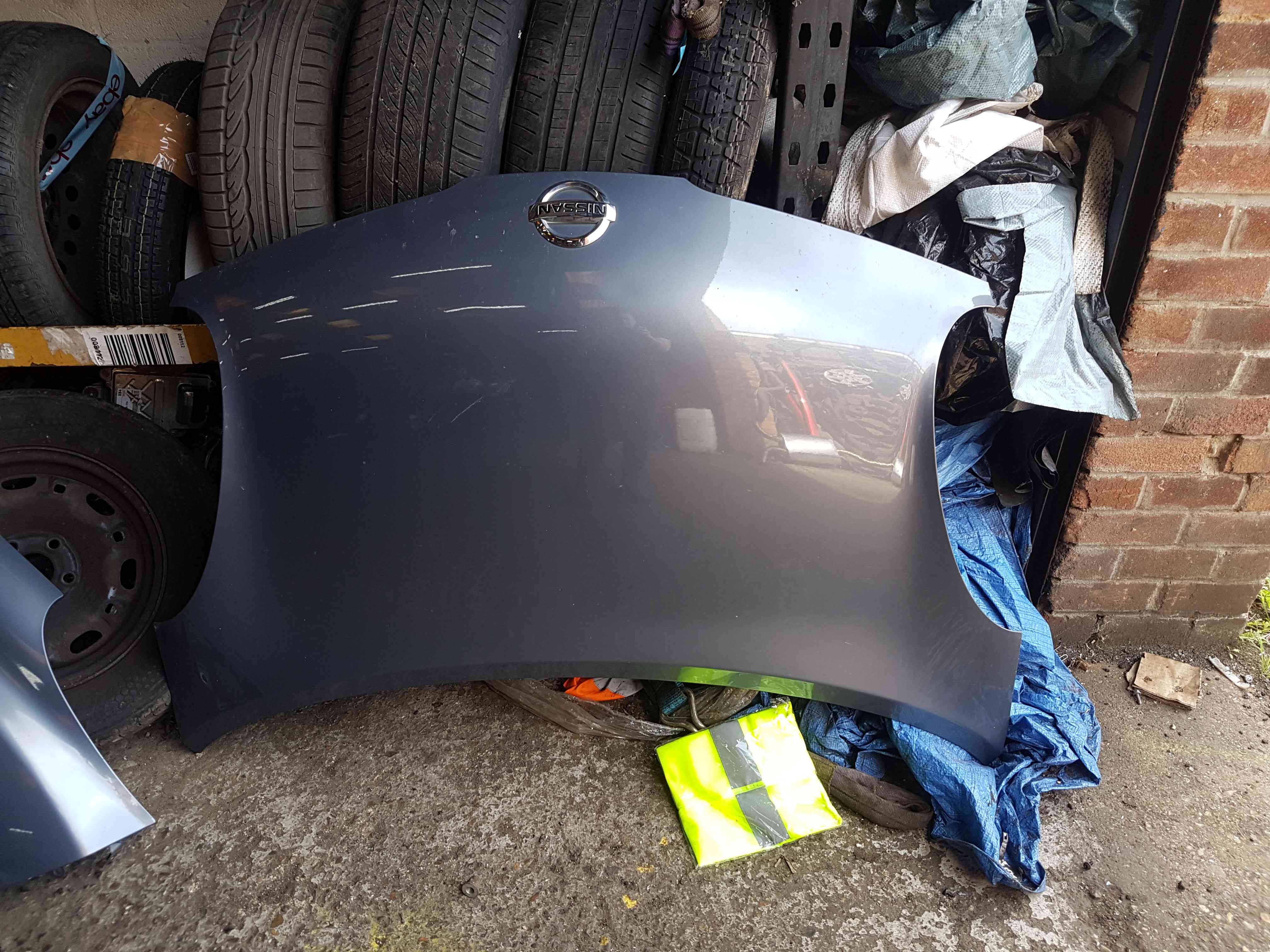 Thumb 5 Nissan Micra K12 2002-2010 Front Bonnet Denim Grey B52