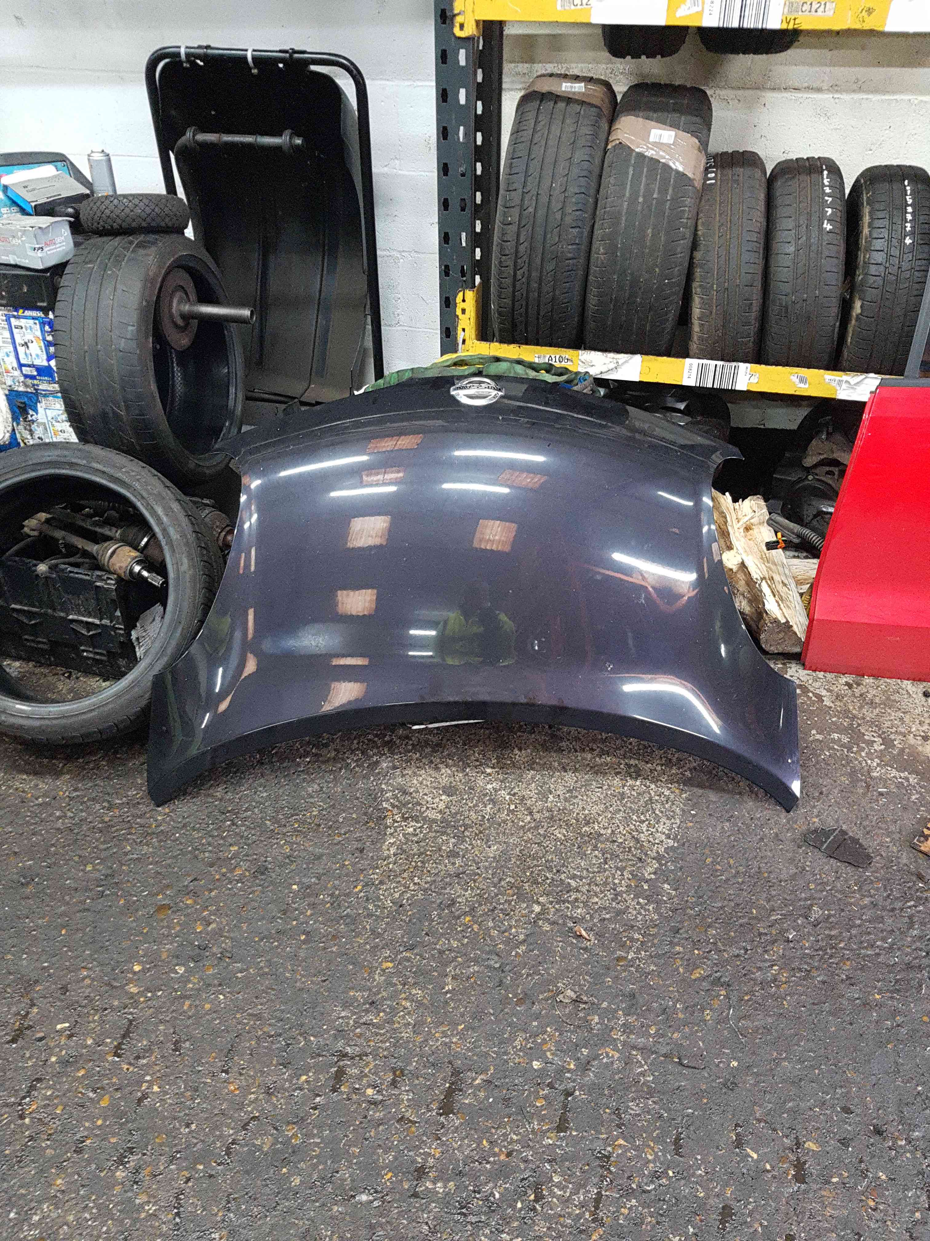 Thumb 2 Nissan Micra K12 2002-2010 Front Bonnet Purple GAB