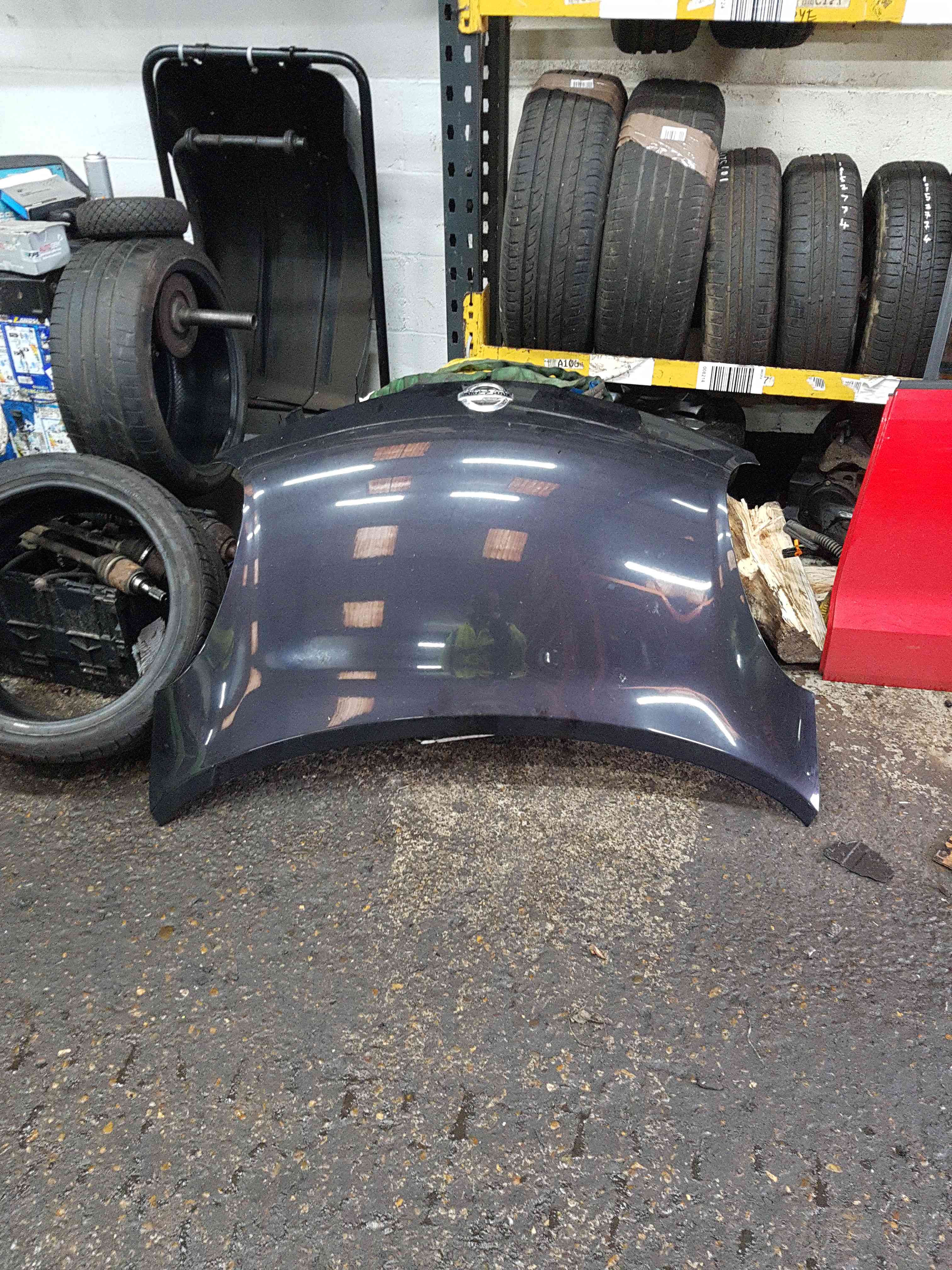 Thumb 3 Nissan Micra K12 2002-2010 Front Bonnet Purple GAB