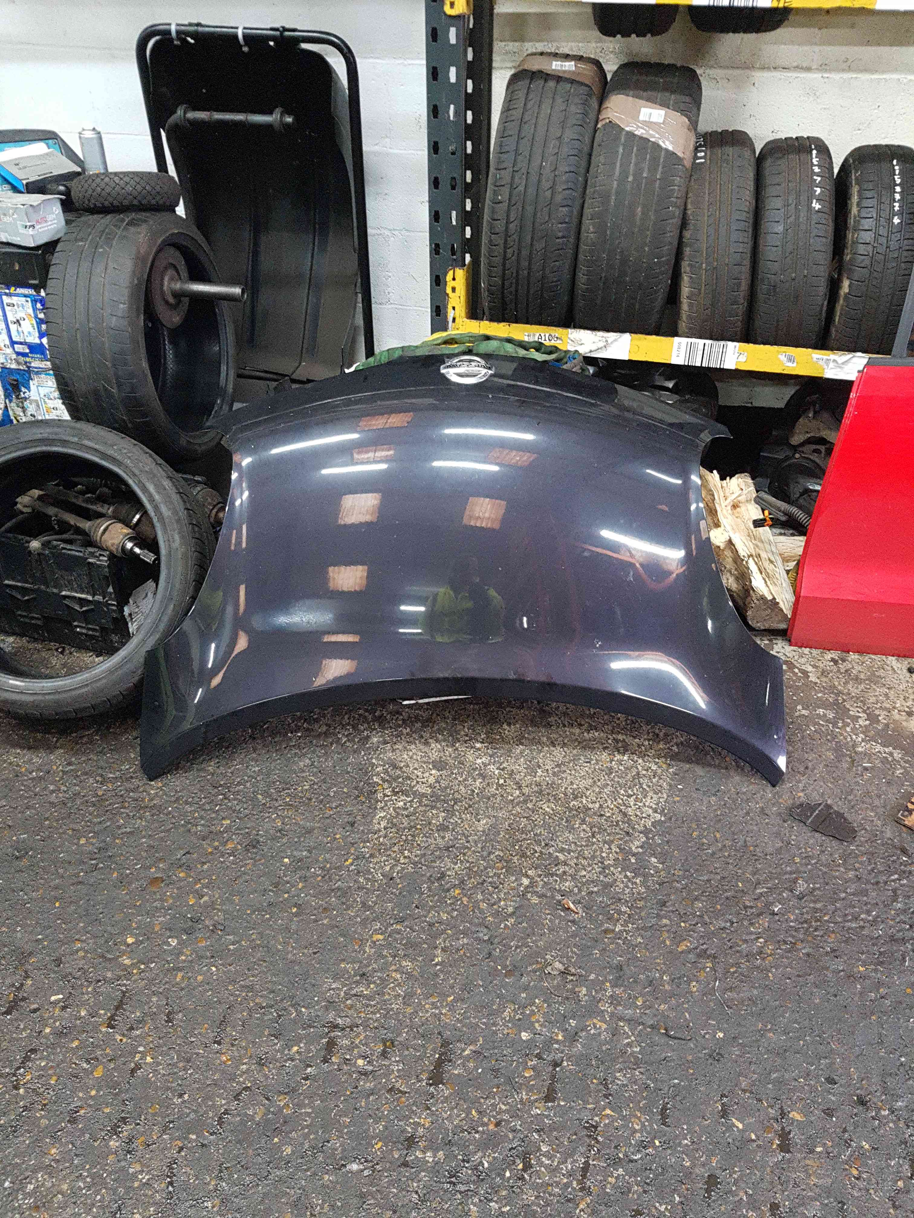 Thumb 4 Nissan Micra K12 2002-2010 Front Bonnet Purple GAB