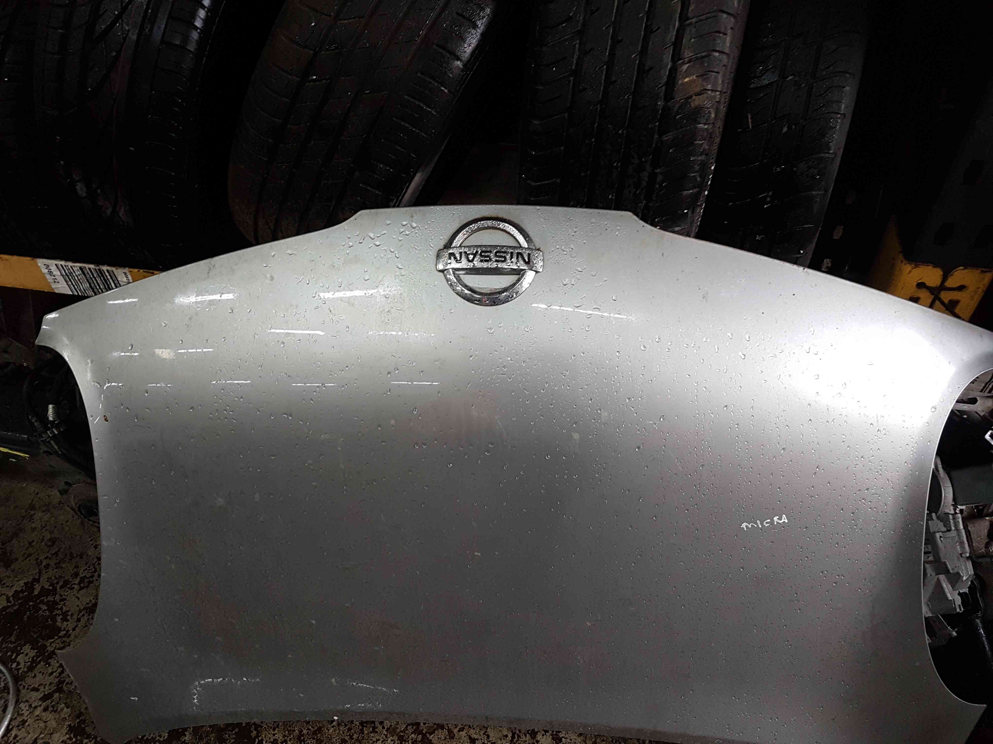 Thumb 4 Nissan Micra K12 2002-2010 Front Bonnet Silver KYO