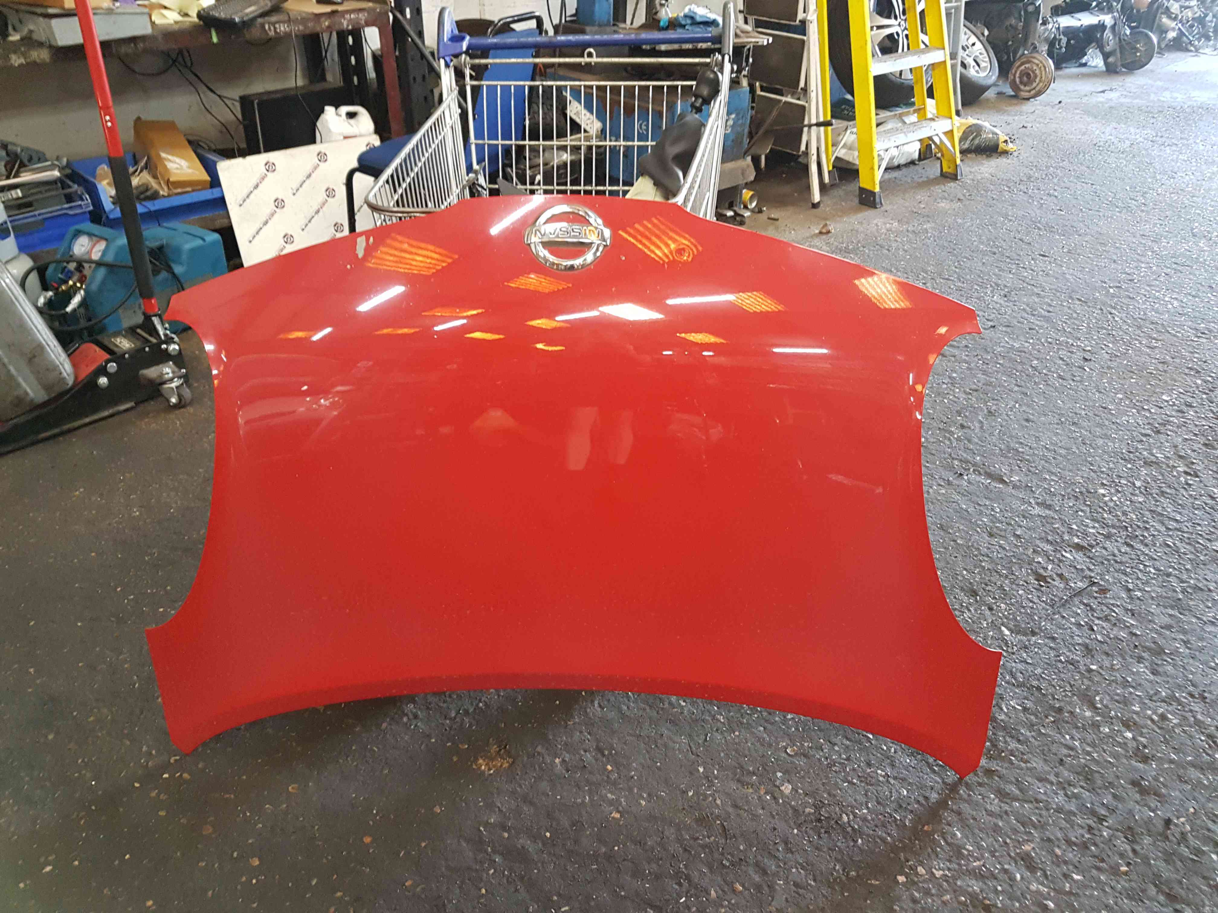 Thumb 2 Nissan Micra K12 2002-2010 Front Bonnet Z10 RED