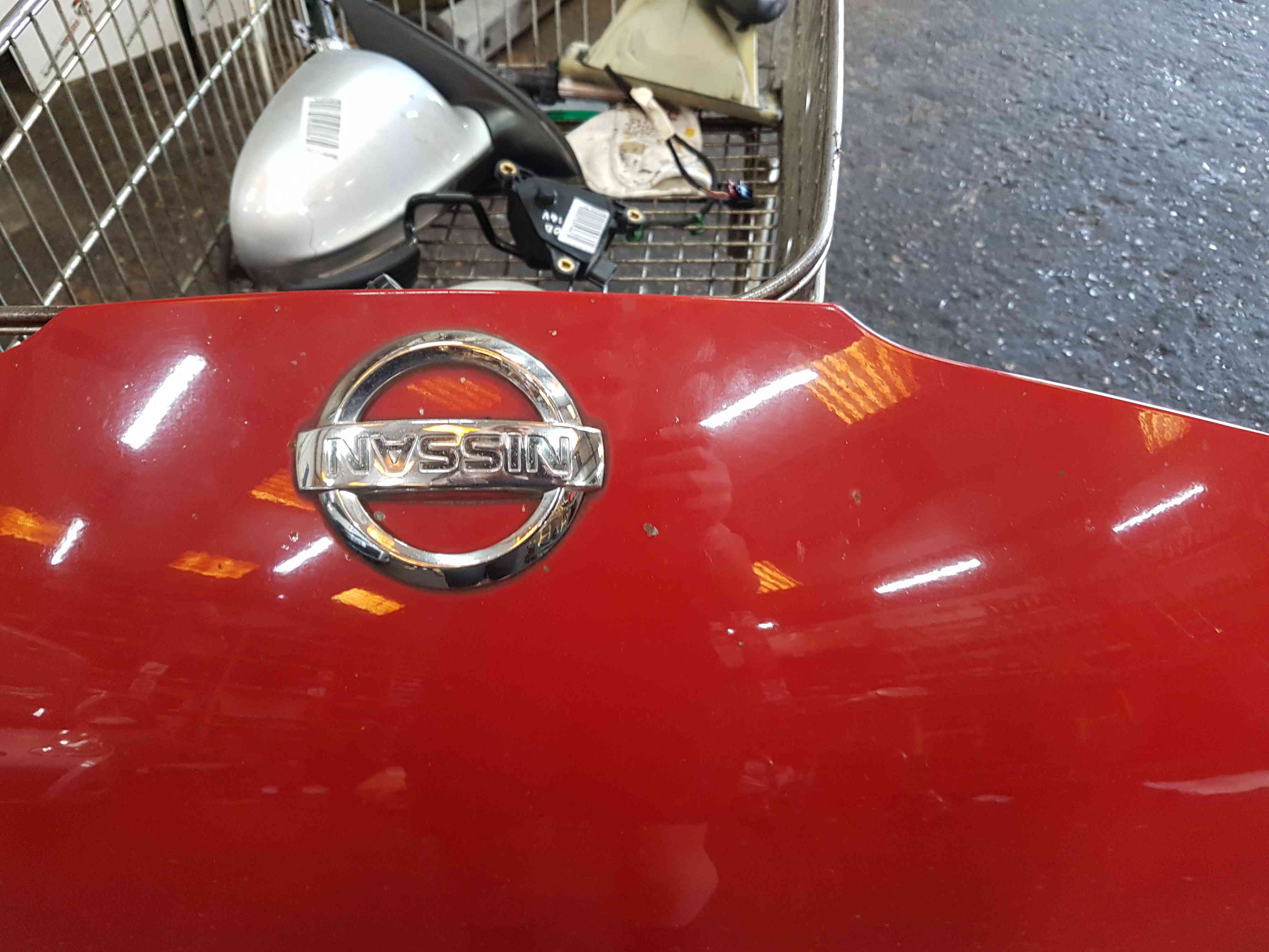 Thumb 4 Nissan Micra K12 2002-2010 Front Bonnet Z10 RED