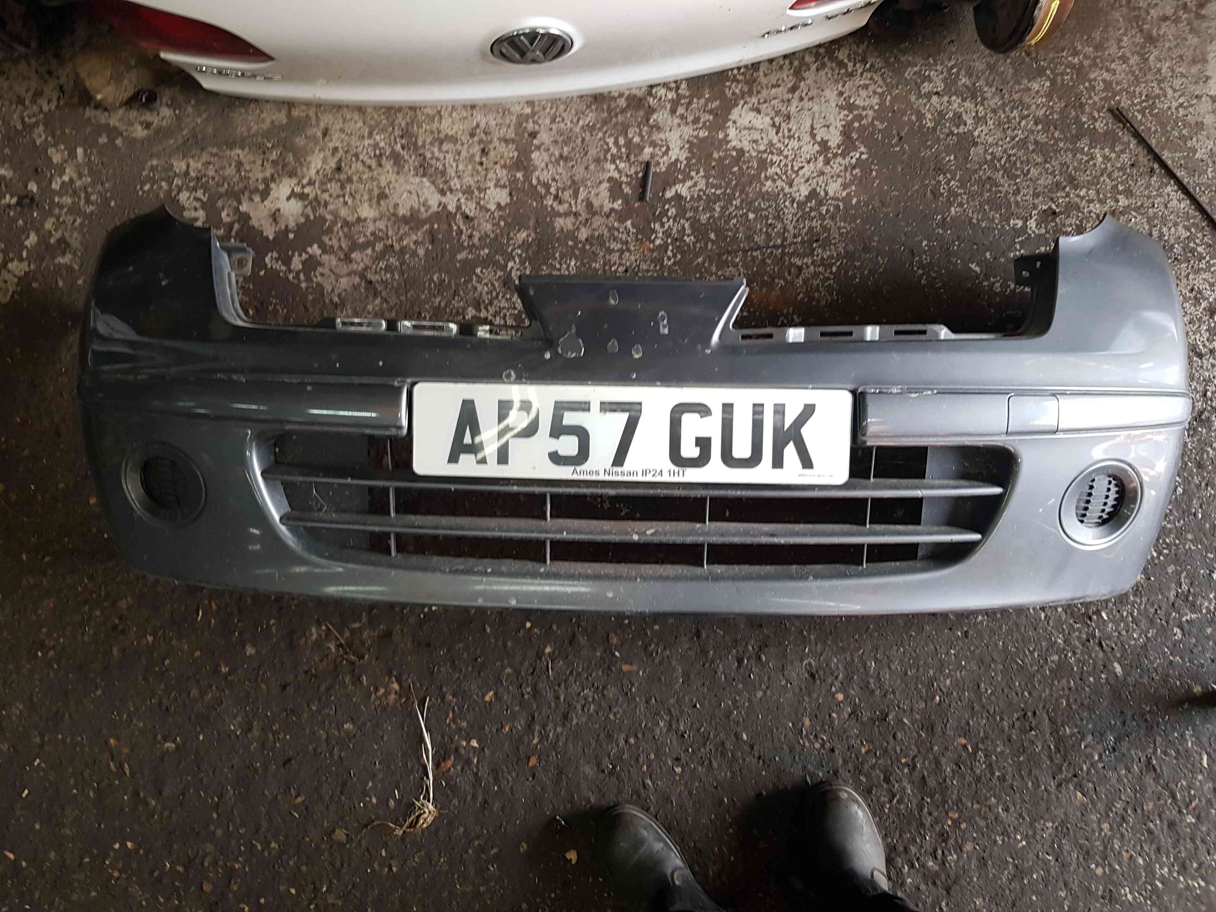 Thumb 8 Nissan Micra K12 2002-2010 Front Bumper KY5 Grey