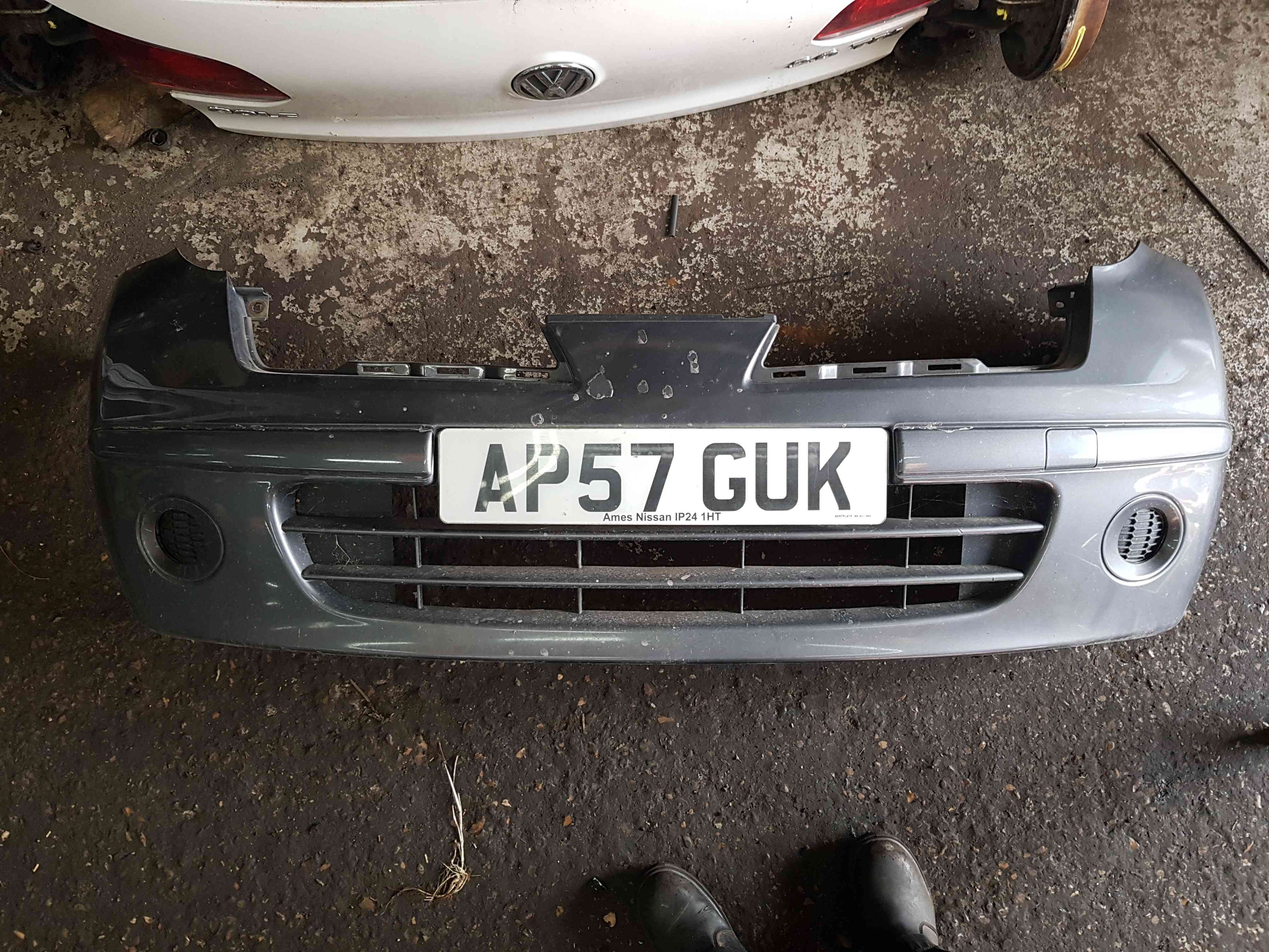 Thumb 9 Nissan Micra K12 2002-2010 Front Bumper KY5 Grey