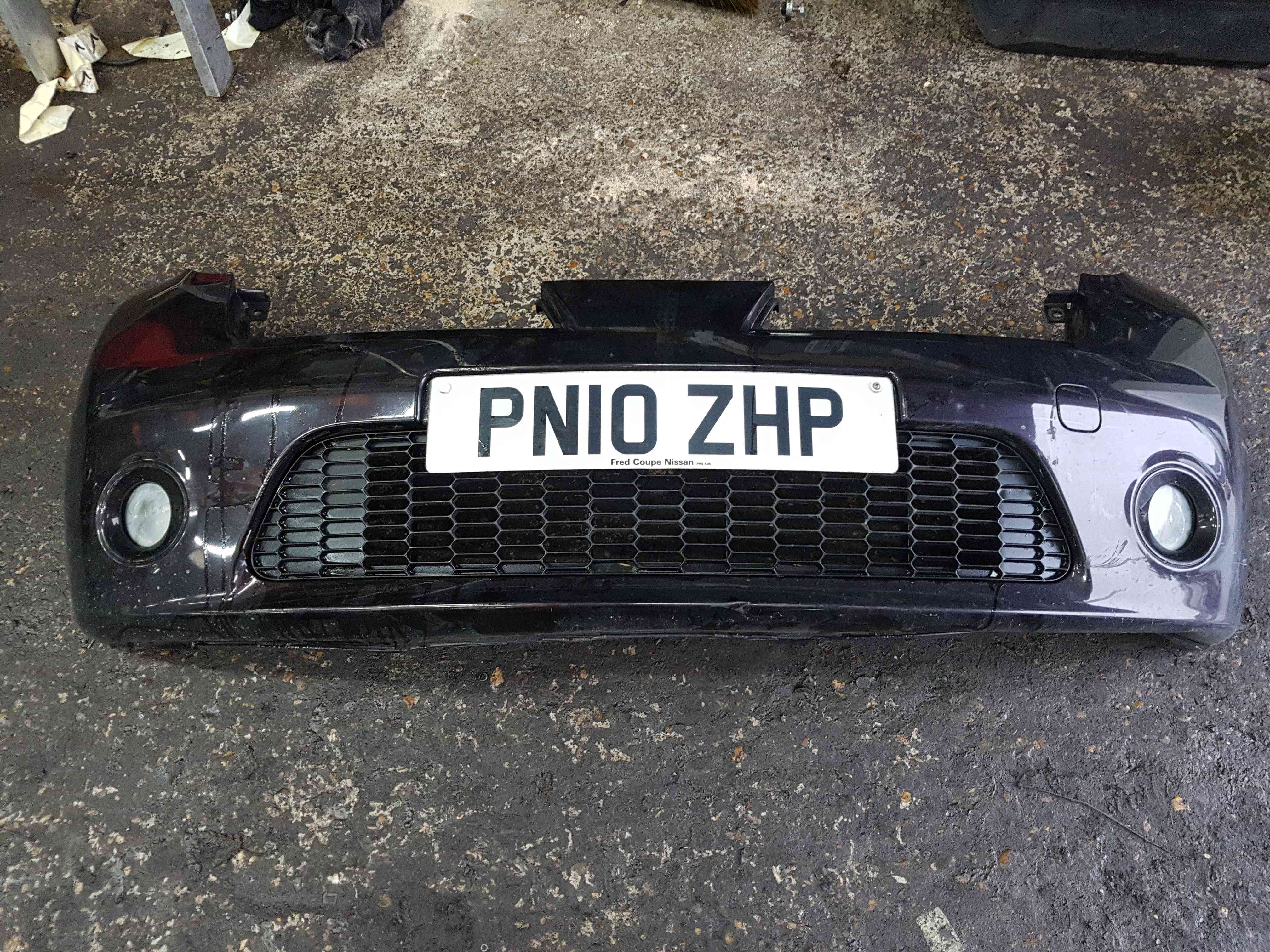 Thumb 3 Nissan Micra K12 2002-2010 Front Bumper Purple GAB