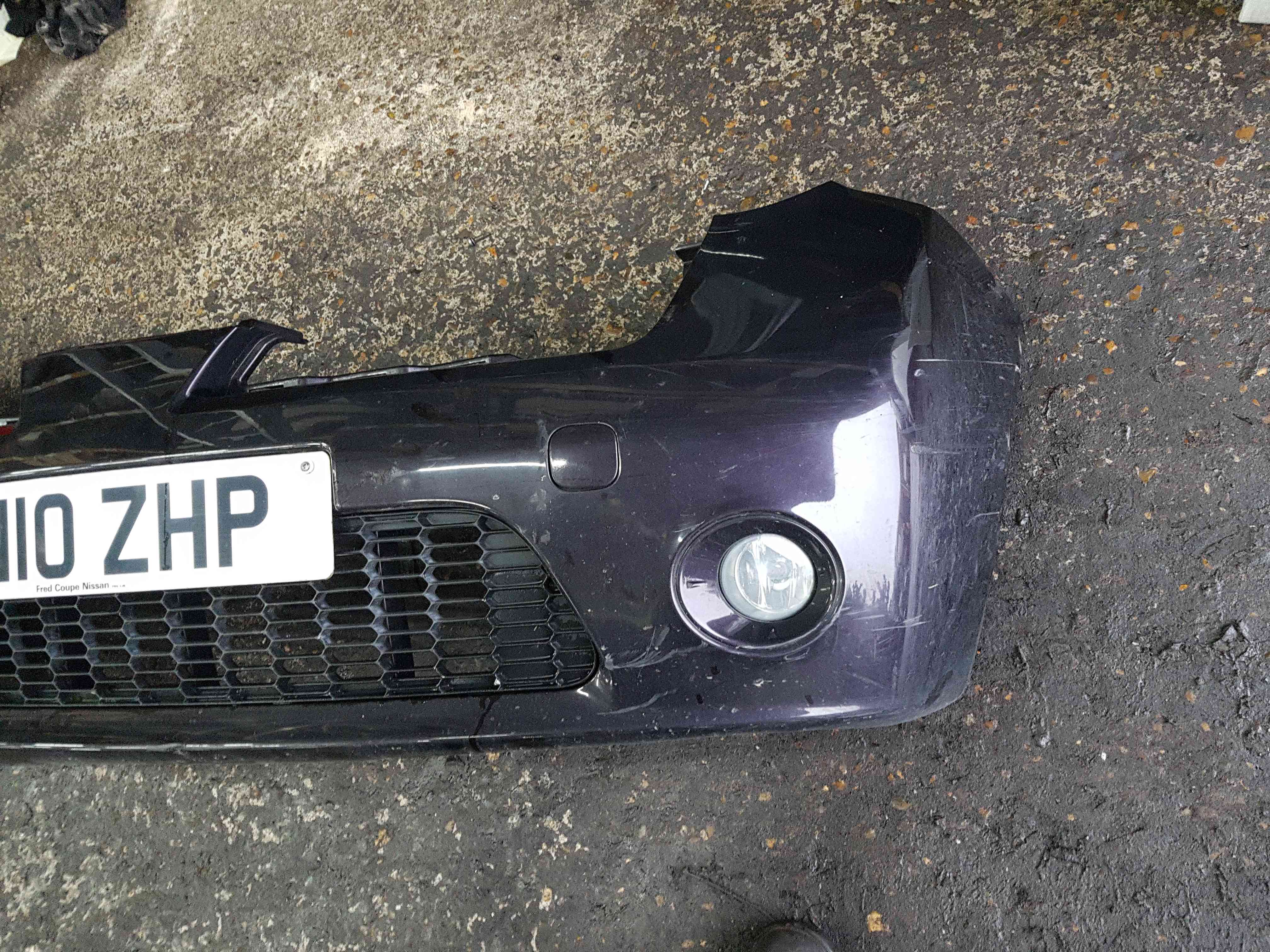Thumb 6 Nissan Micra K12 2002-2010 Front Bumper Purple GAB