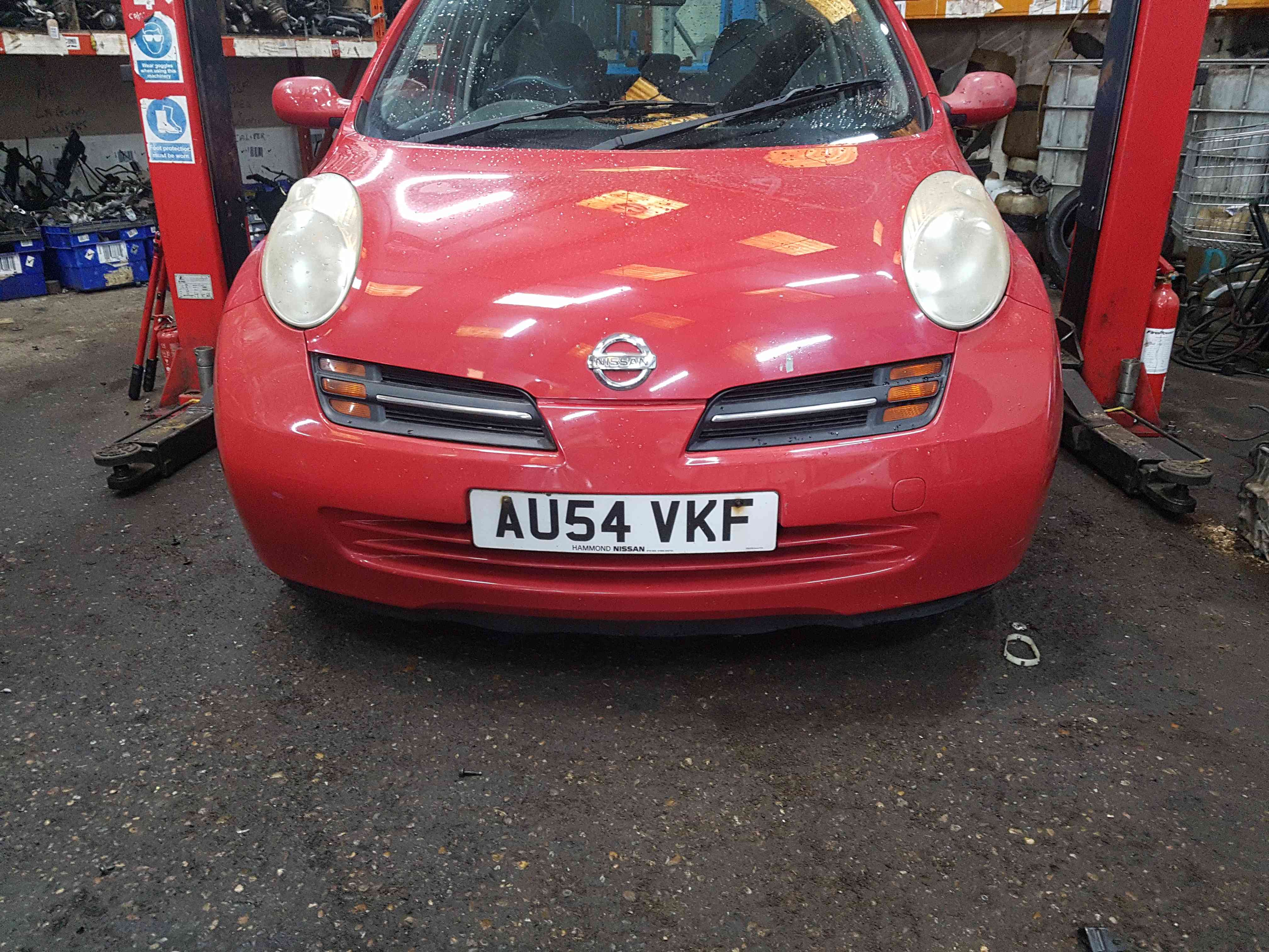 Thumb 2 Nissan Micra K12 2002-2010 Front Bumper Z10 RED