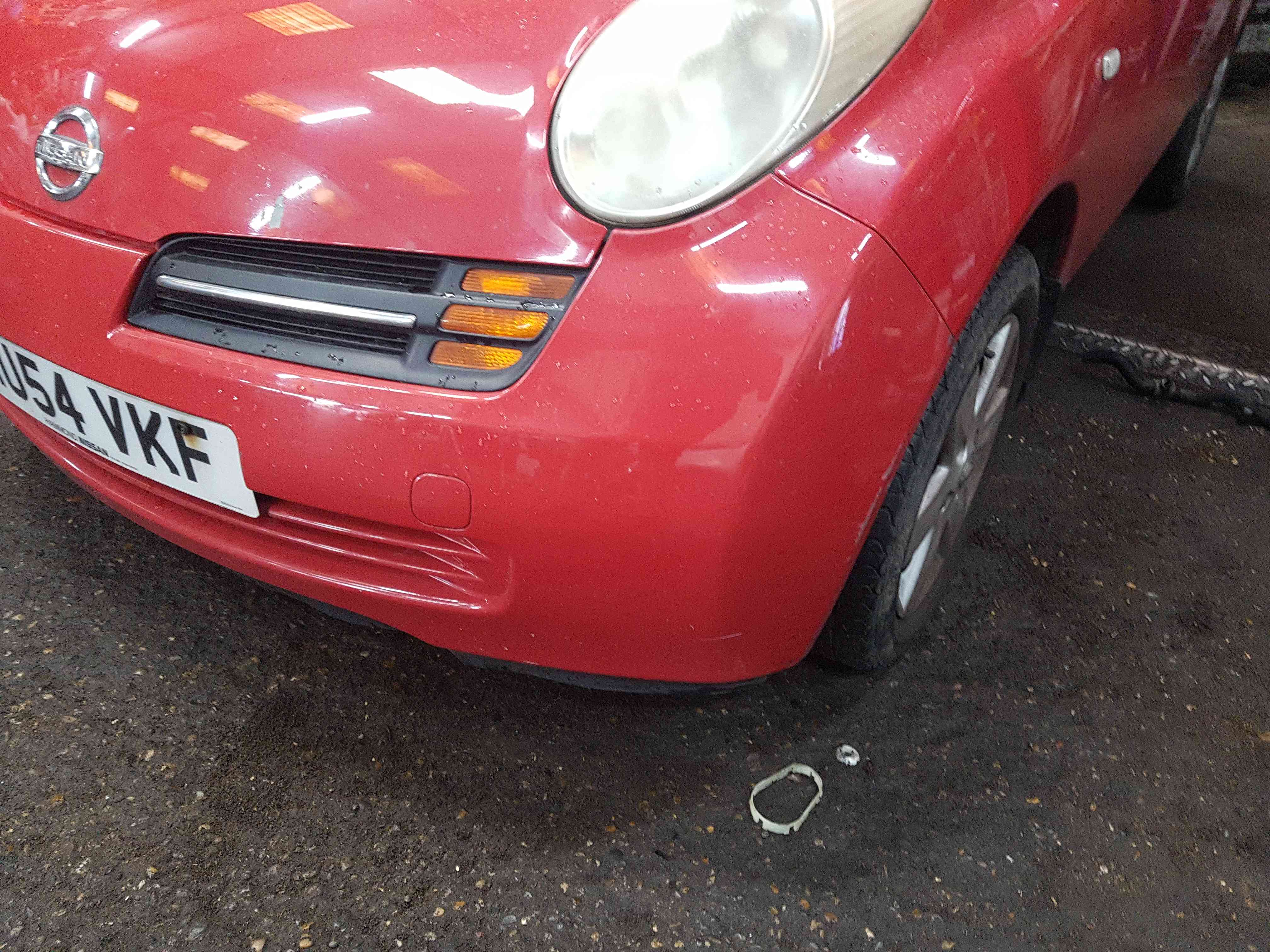 Thumb 3 Nissan Micra K12 2002-2010 Front Bumper Z10 RED