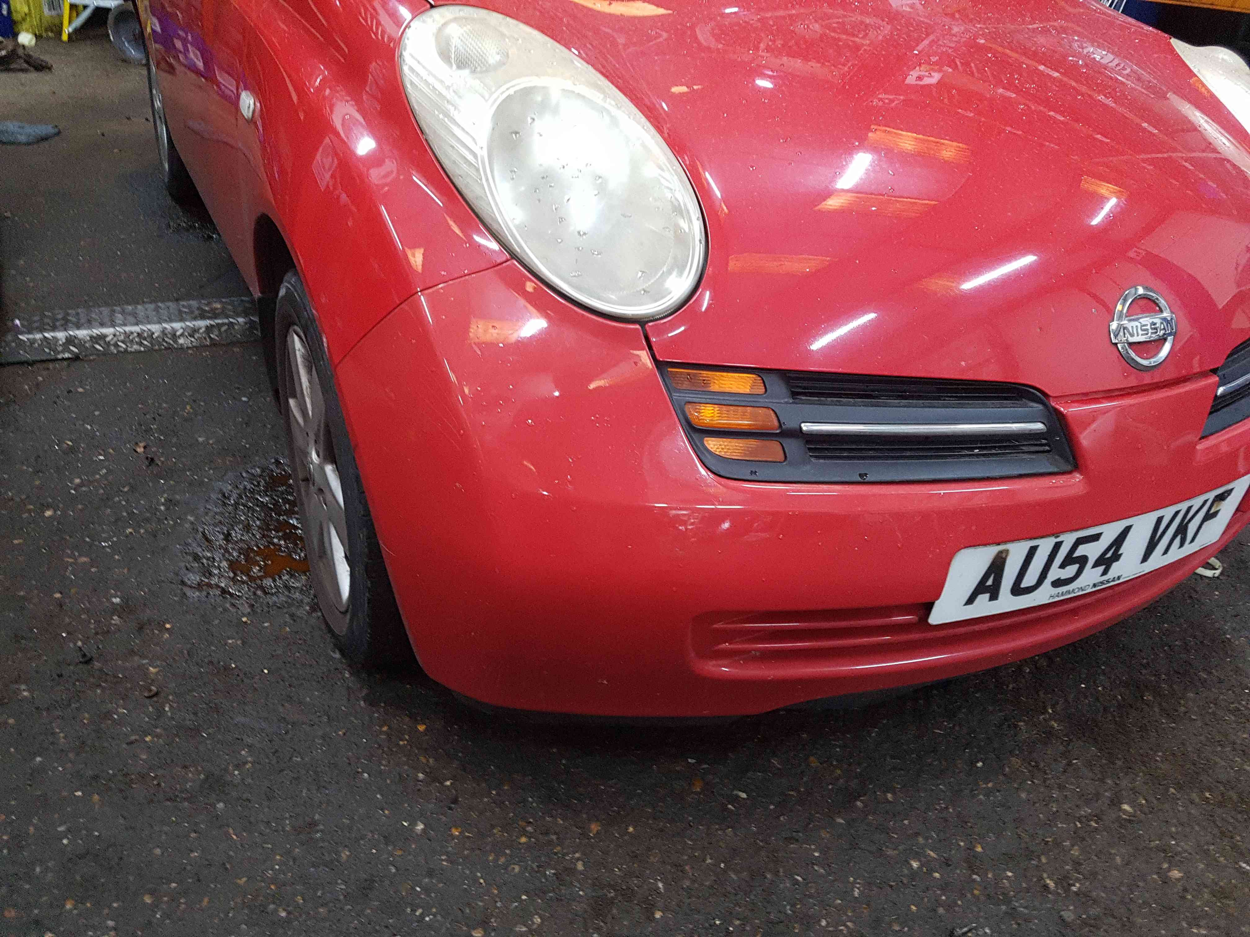 Thumb 5 Nissan Micra K12 2002-2010 Front Bumper Z10 RED
