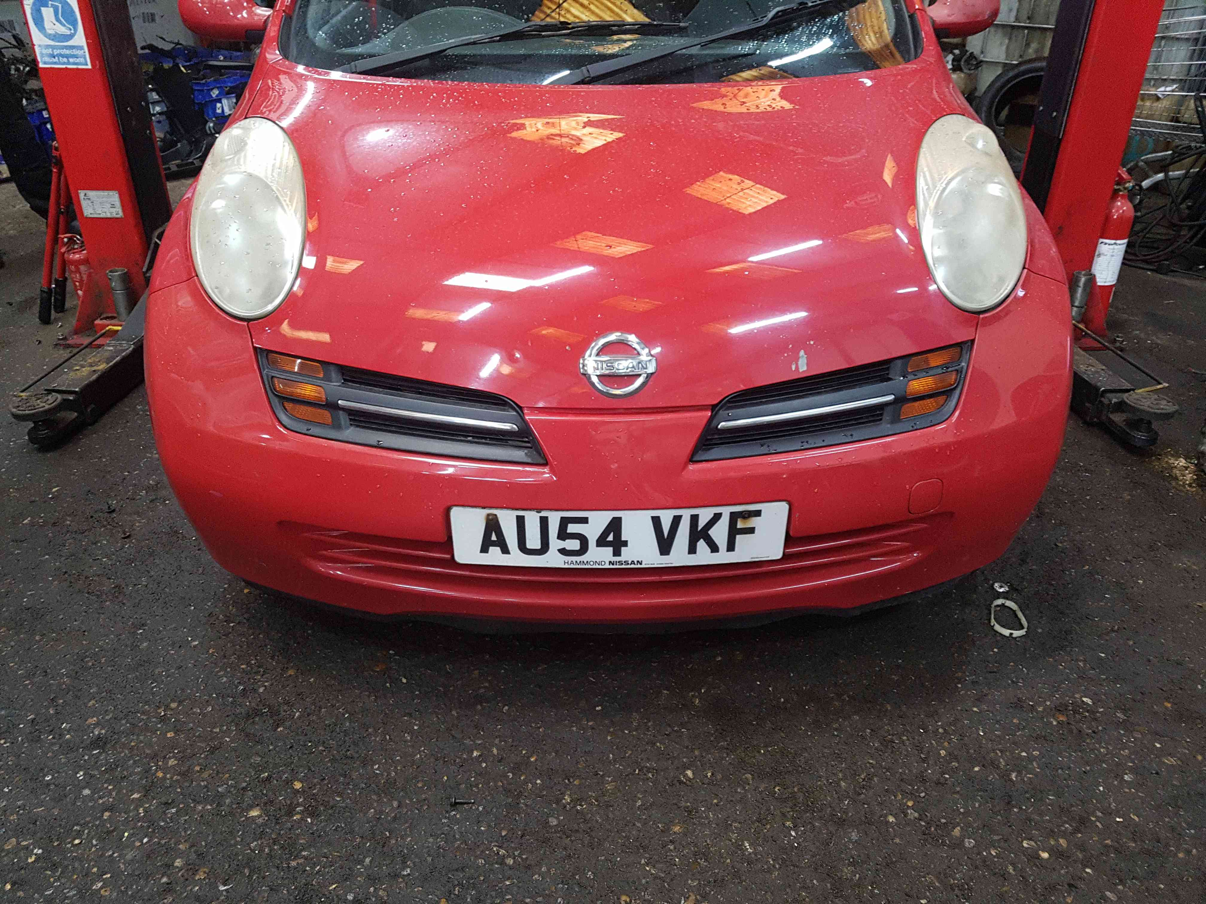 Thumb 7 Nissan Micra K12 2002-2010 Front Bumper Z10 RED