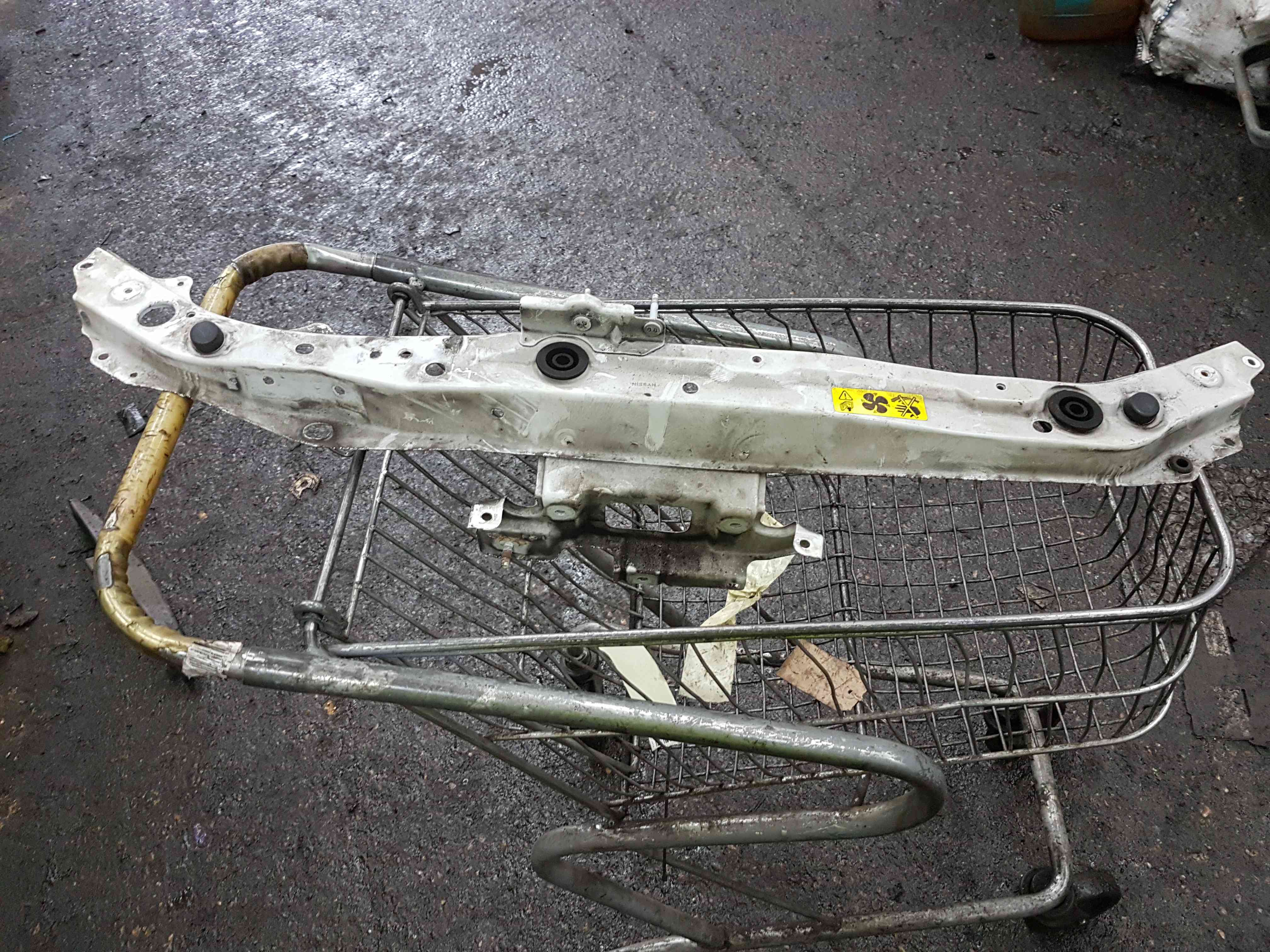 Thumb 5 Nissan Micra K12 2002-2010 Front Slam TOP Reinforcement Slam