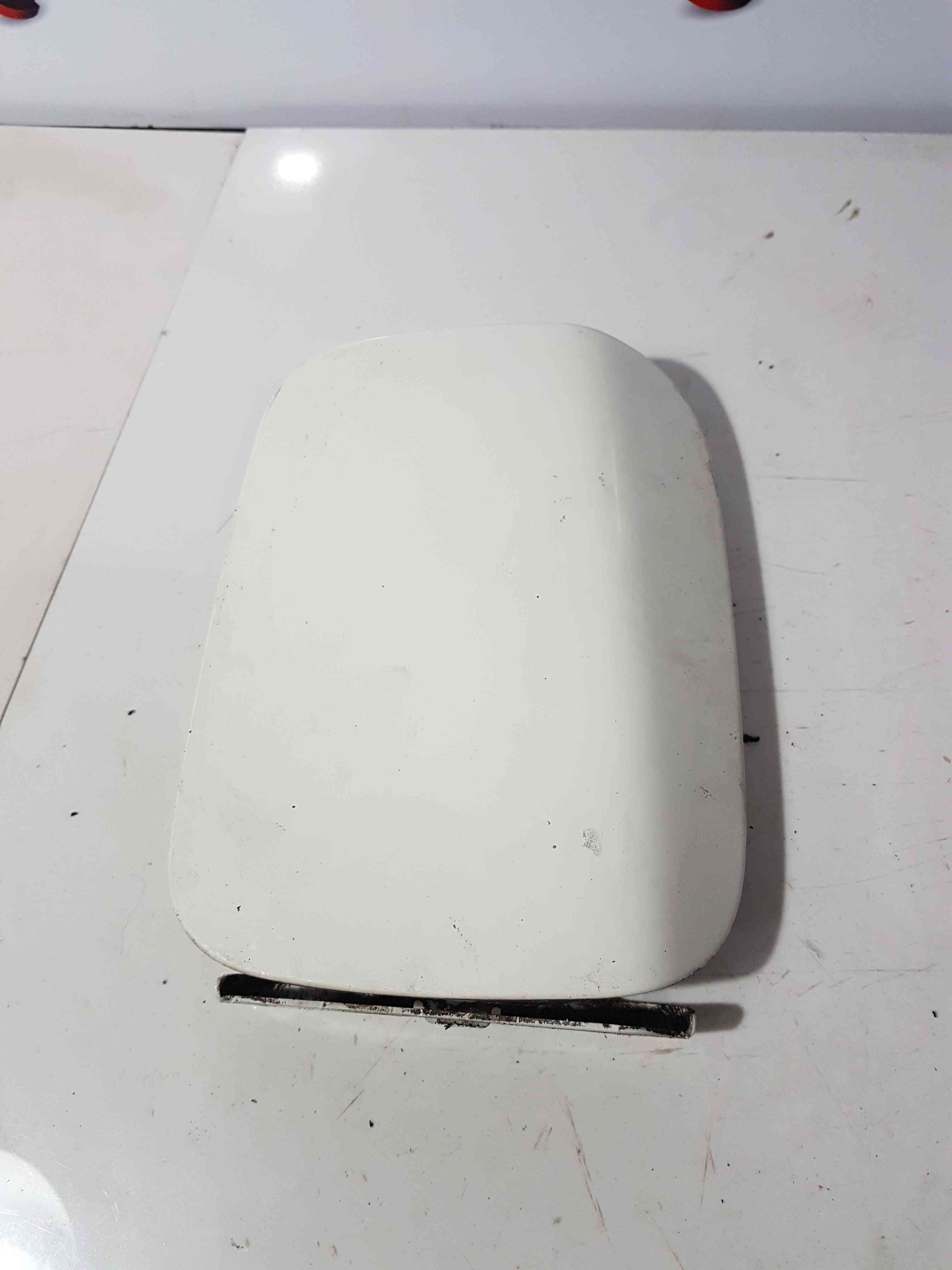 Thumb 5 Nissan Micra K12 2002-2010 Fuel Flap Cover White 326
