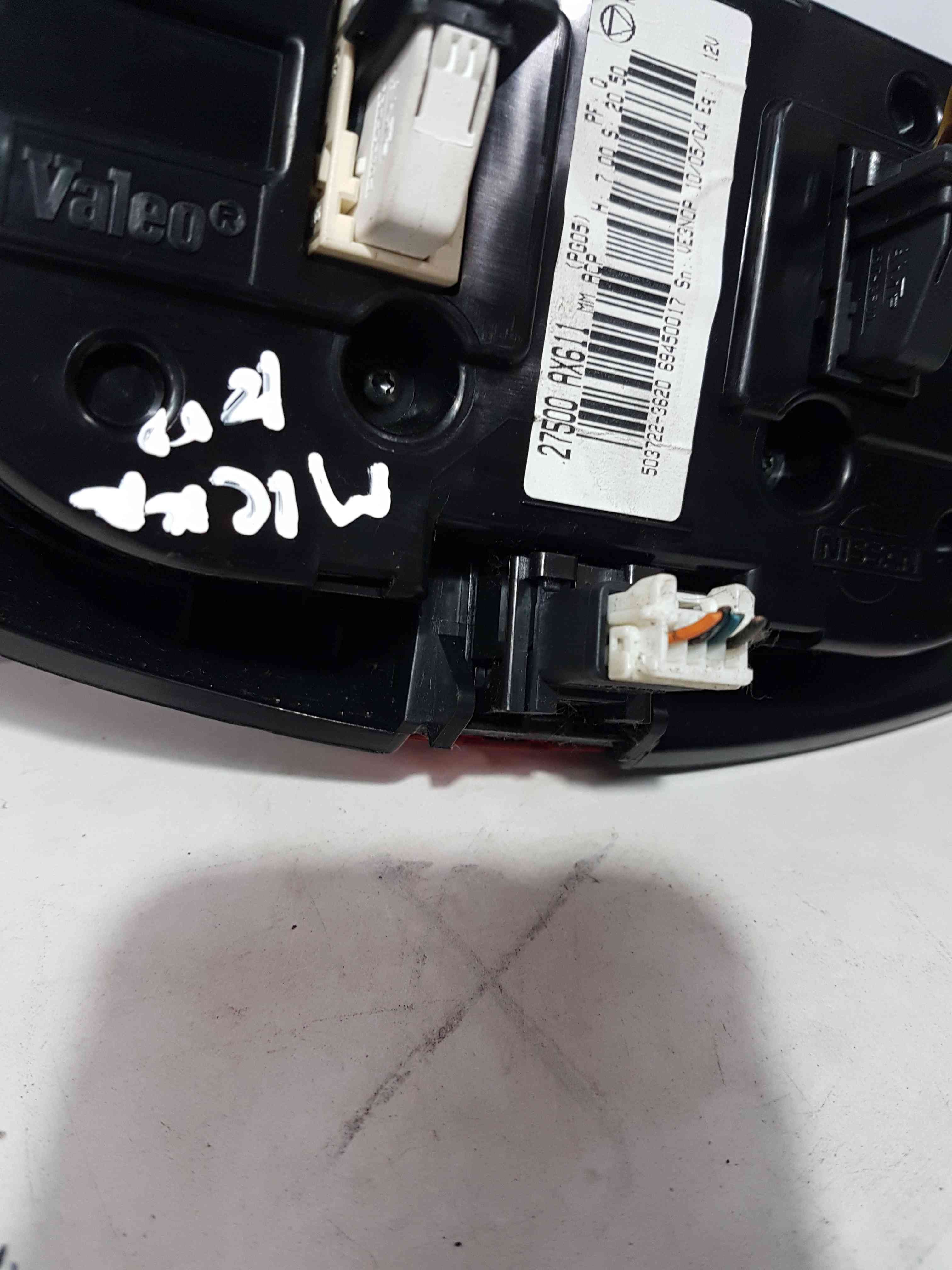 Thumb 8 Nissan Micra K12 2002-2010 Heater Controls Dials Switch Panel 27500AX611