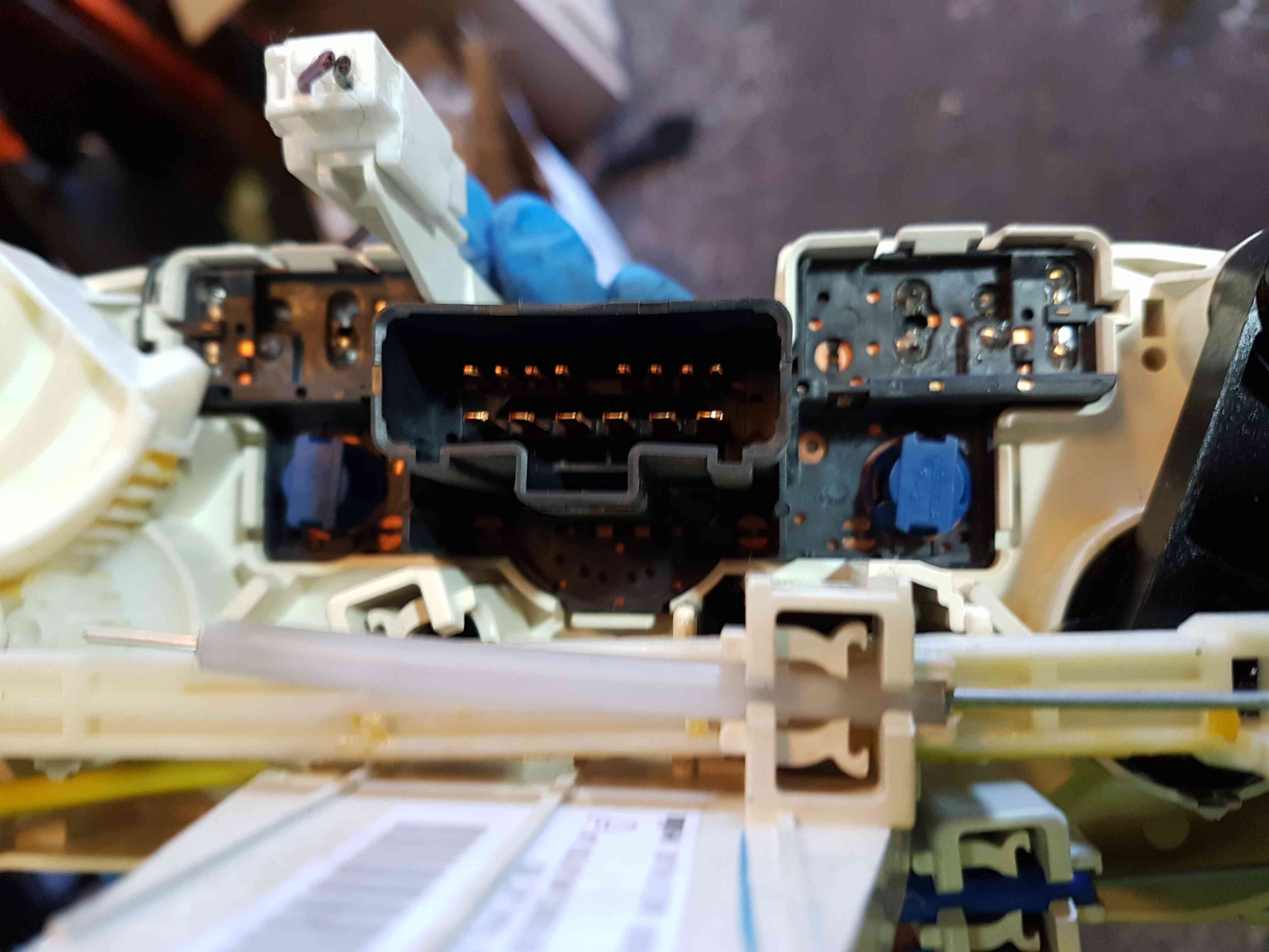 Thumb 4 Nissan Micra K12 2002-2010 Heater Controls Dials Switch Panel