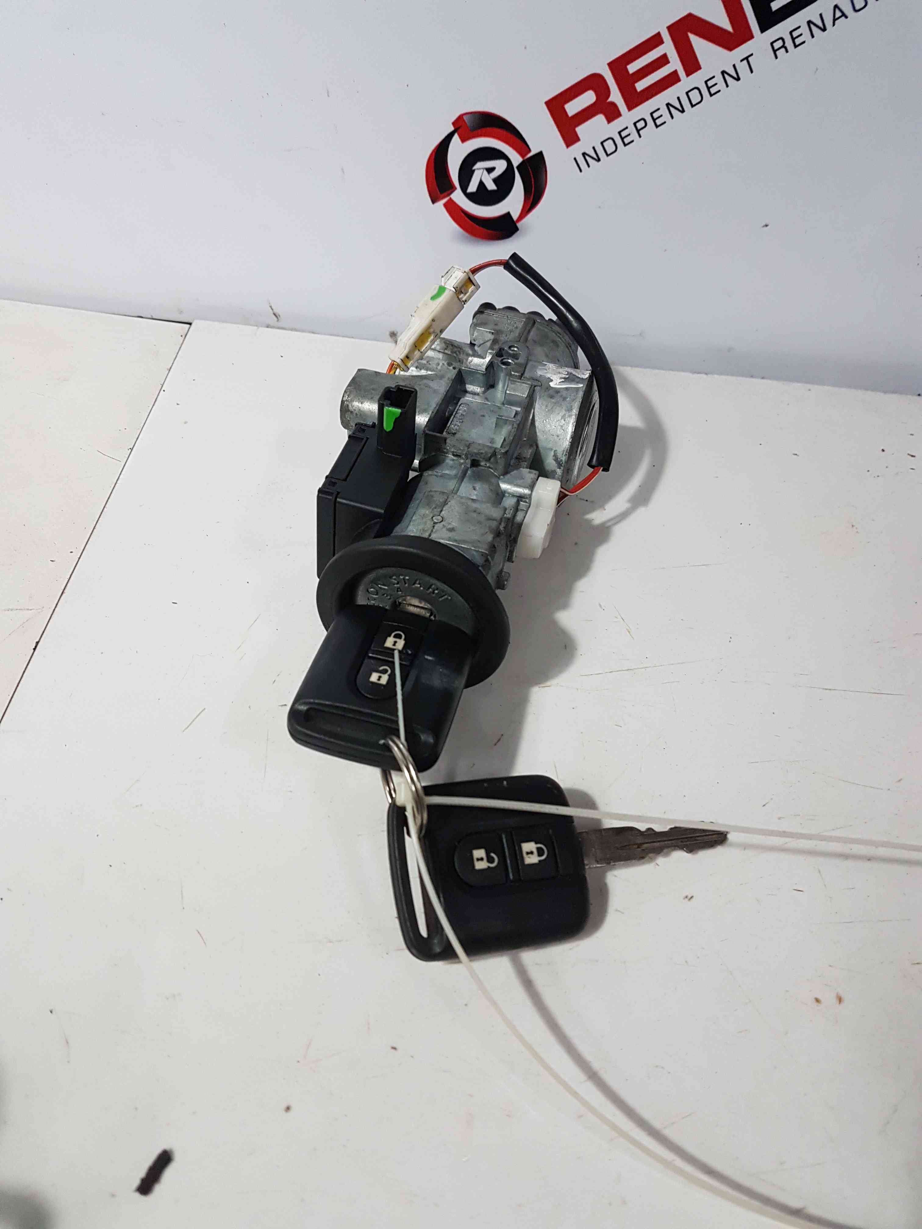 Thumb 2 Nissan Micra K12 2002-2010 Ignition Barrel + KEY Transponder 28590AX600