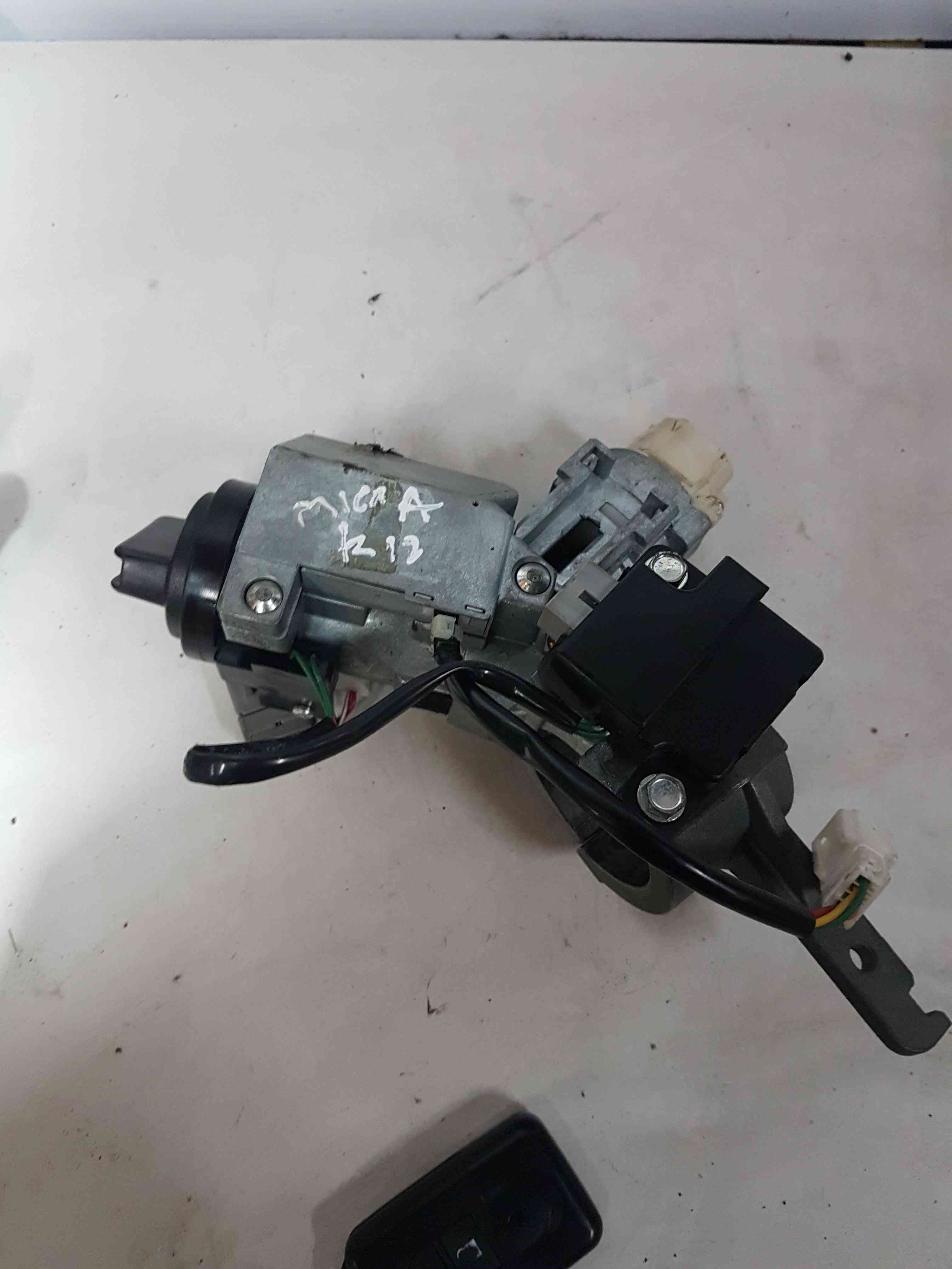 Thumb 5 Nissan Micra K12 2002-2010 Ignition Barrel + KEY Transponder Keyless Automatic 