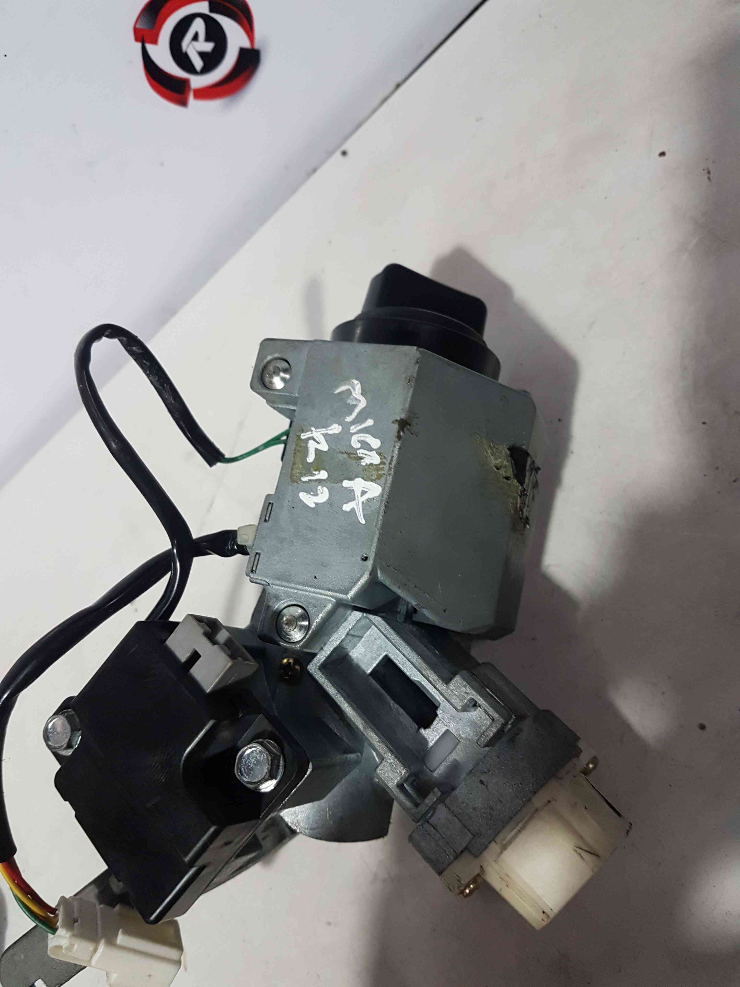 Thumb 7 Nissan Micra K12 2002-2010 Ignition Barrel + KEY Transponder Keyless Automatic 