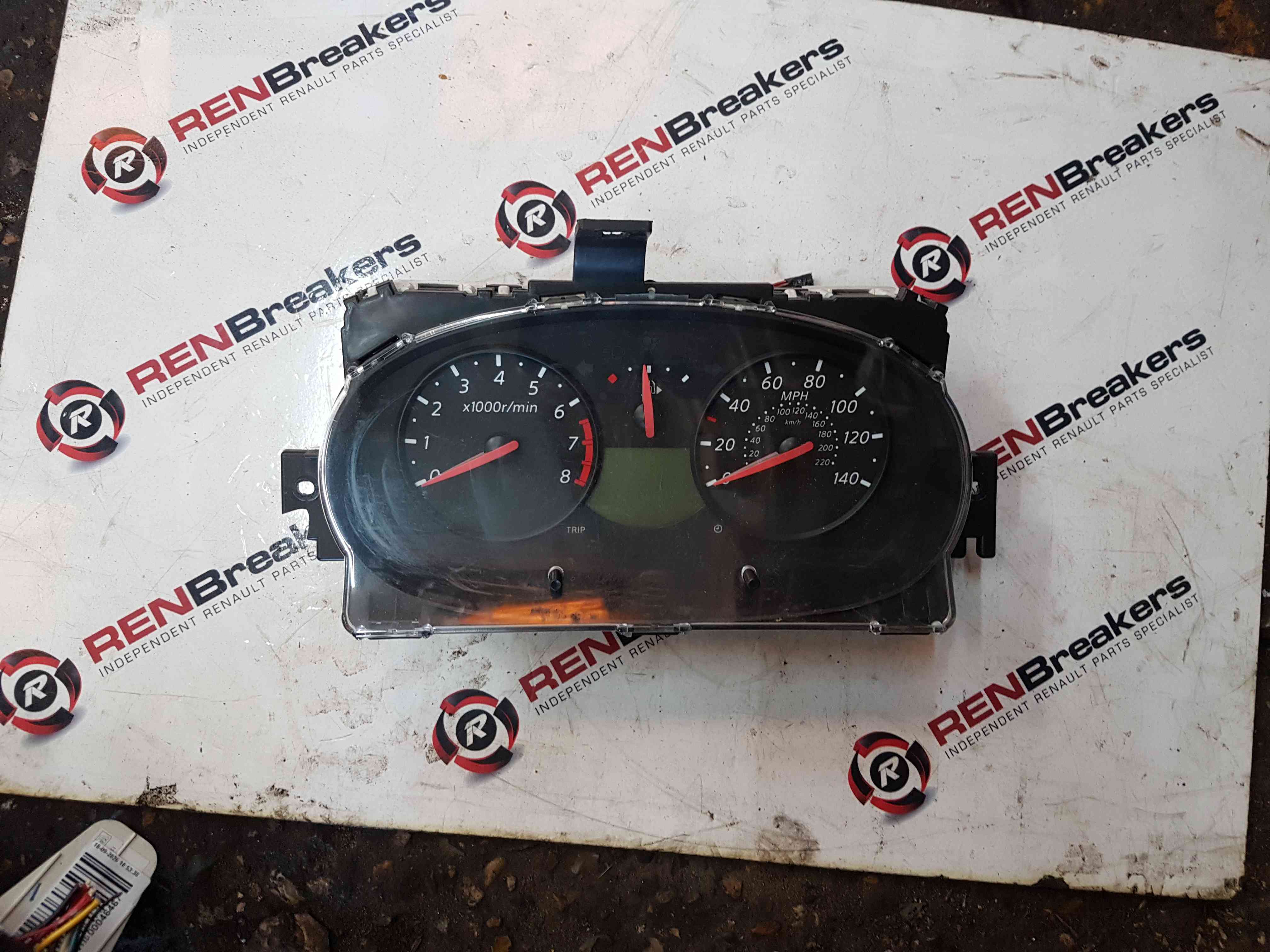 Thumb 7 Nissan Micra K12 2002-2010 Instrument Panel Dials Clocks 111K