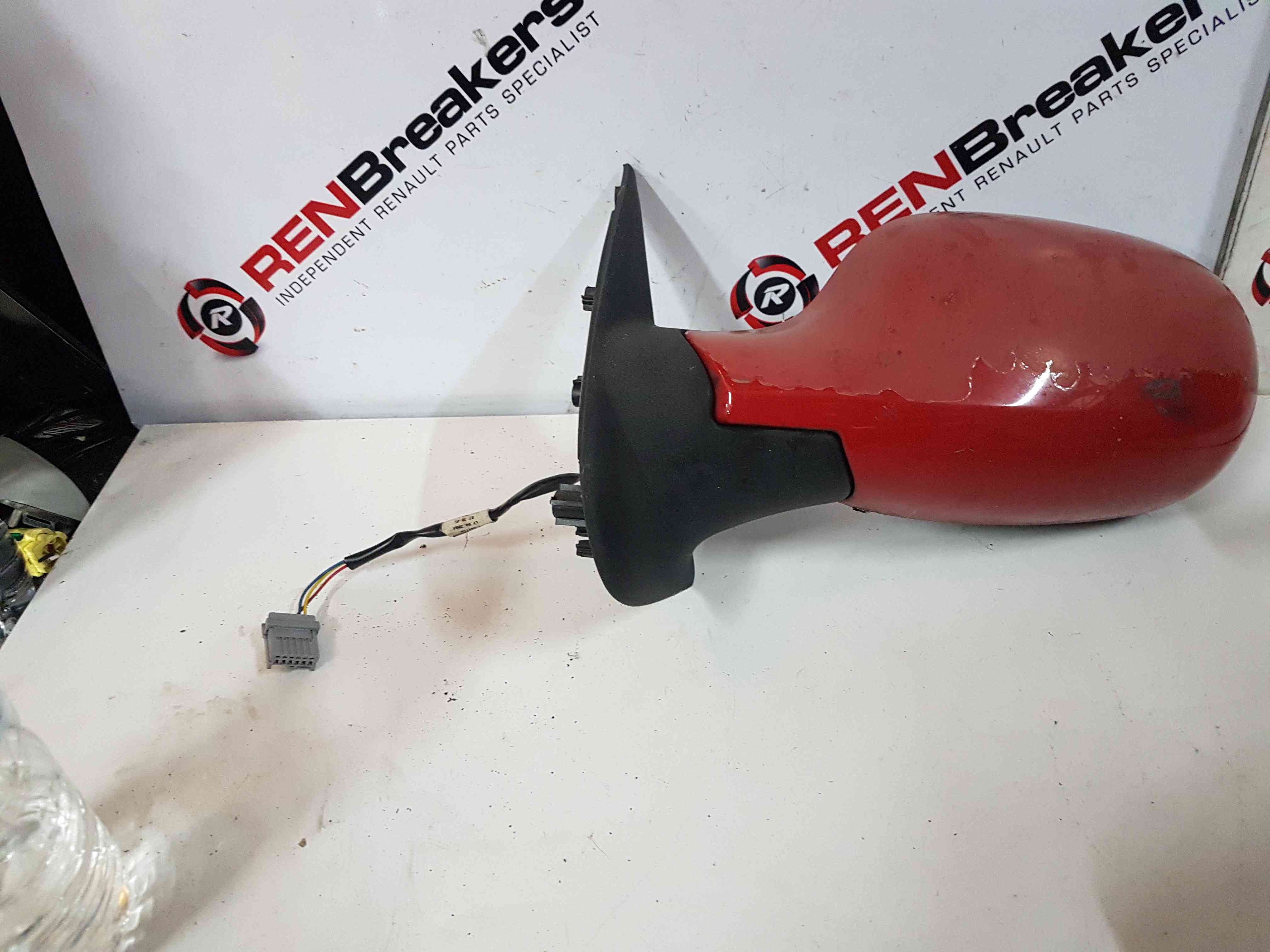 Thumb 2 Nissan Micra K12 2002-2010 NSF Ns Front Wing Mirror Z10 RED Electric