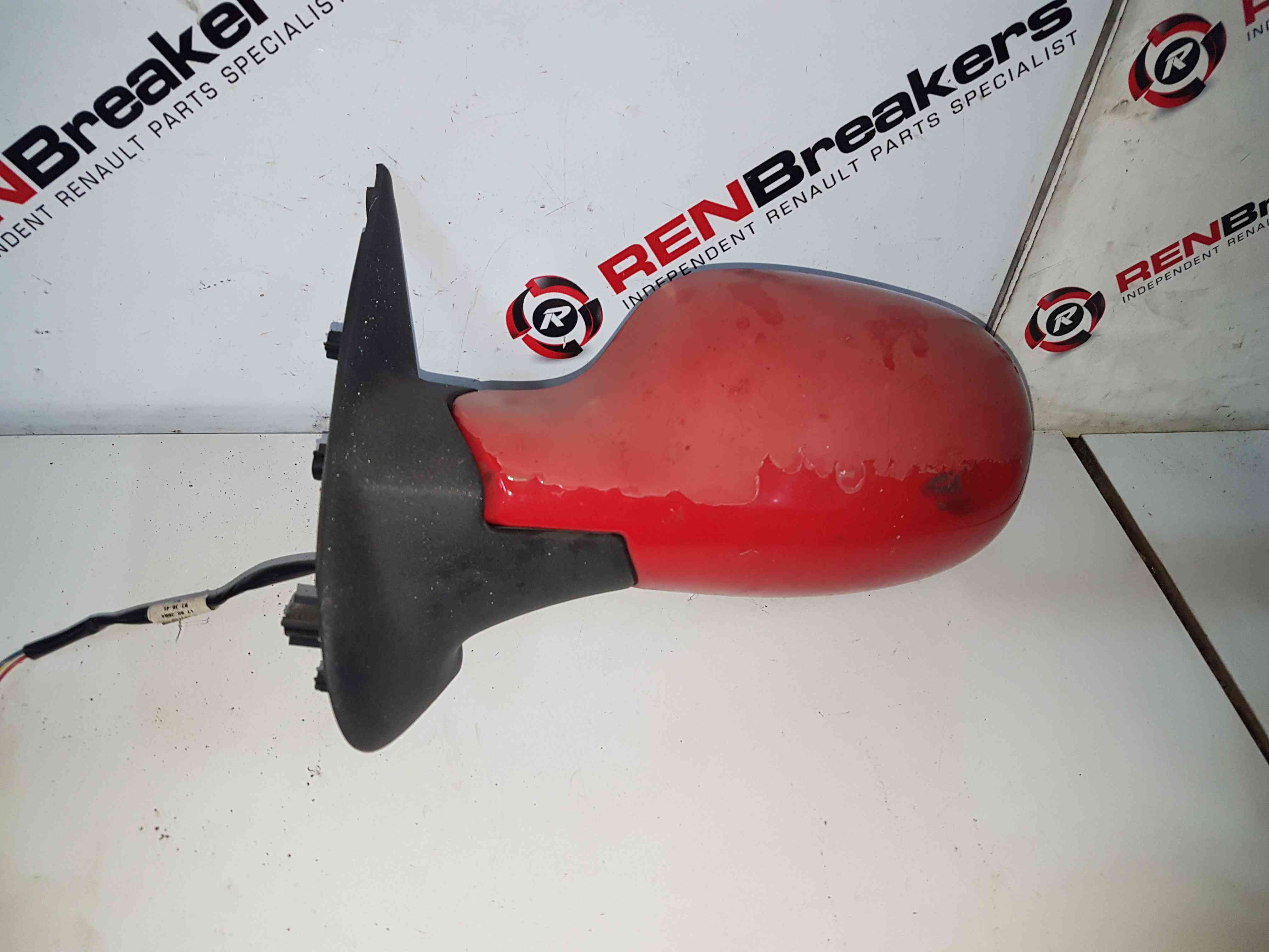 Thumb 3 Nissan Micra K12 2002-2010 NSF Ns Front Wing Mirror Z10 RED Electric