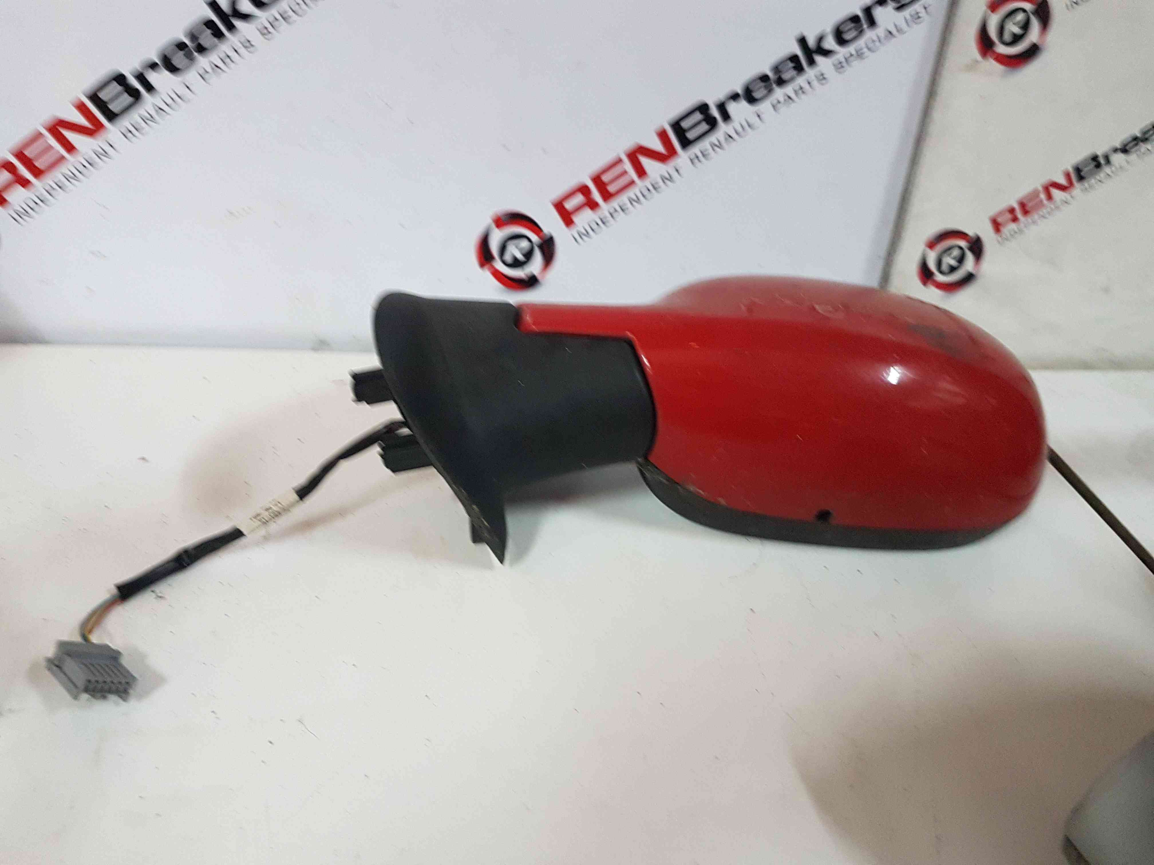 Thumb 7 Nissan Micra K12 2002-2010 NSF Ns Front Wing Mirror Z10 RED Electric