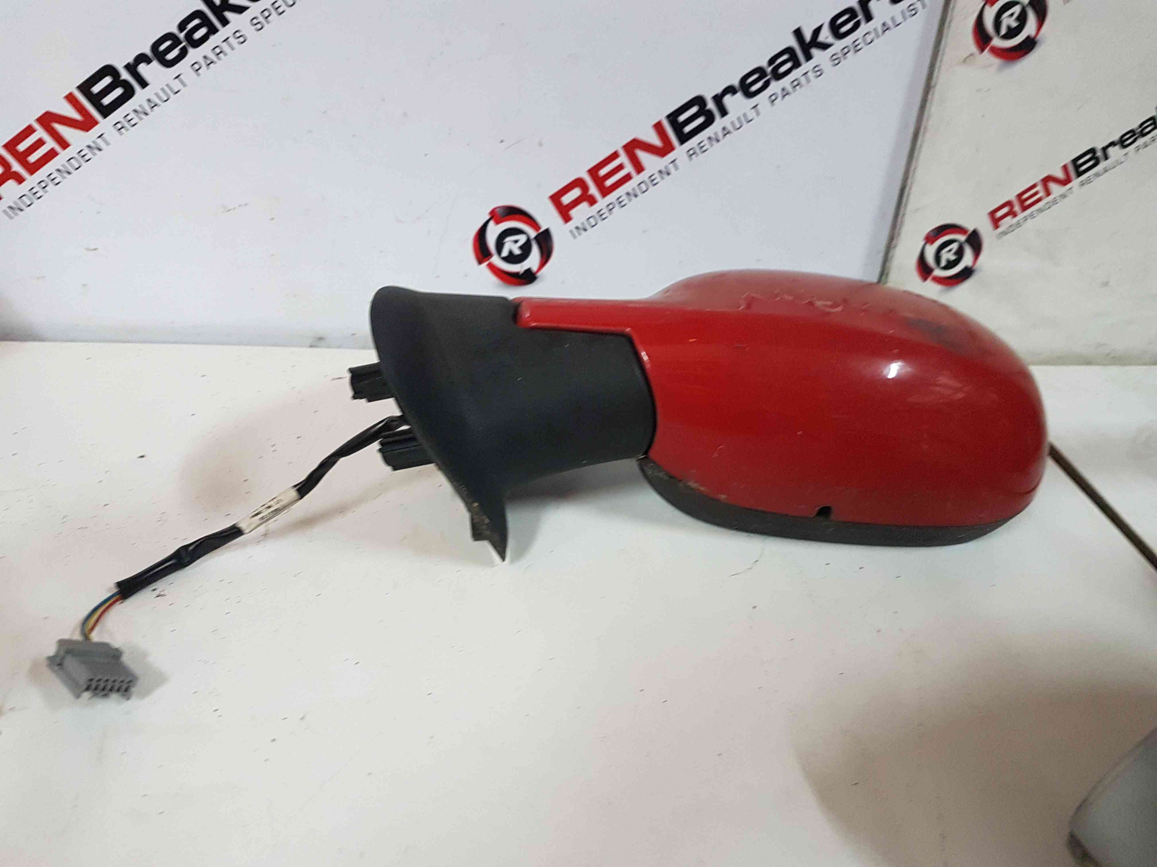 Thumb 8 Nissan Micra K12 2002-2010 NSF Ns Front Wing Mirror Z10 RED Electric