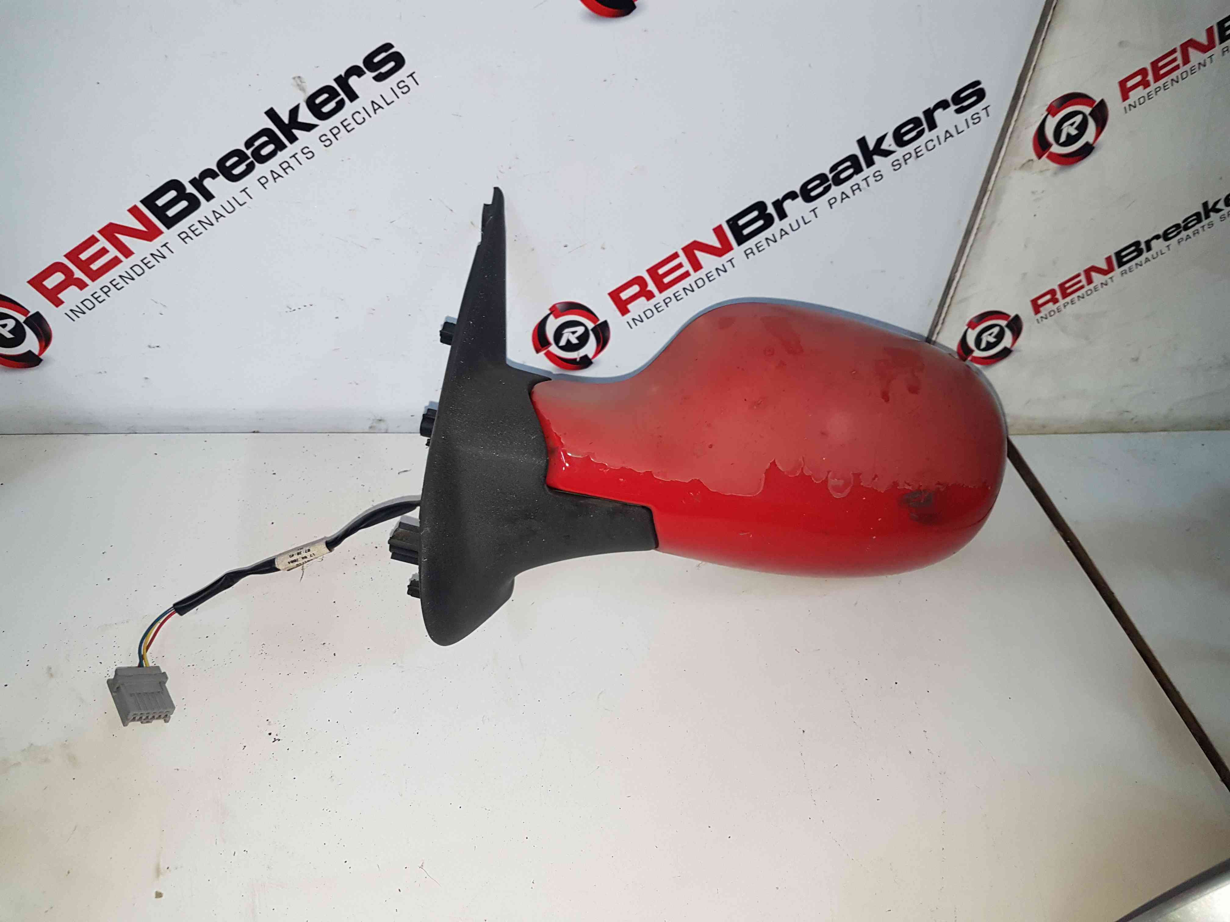Thumb 10 Nissan Micra K12 2002-2010 NSF Ns Front Wing Mirror Z10 RED Electric