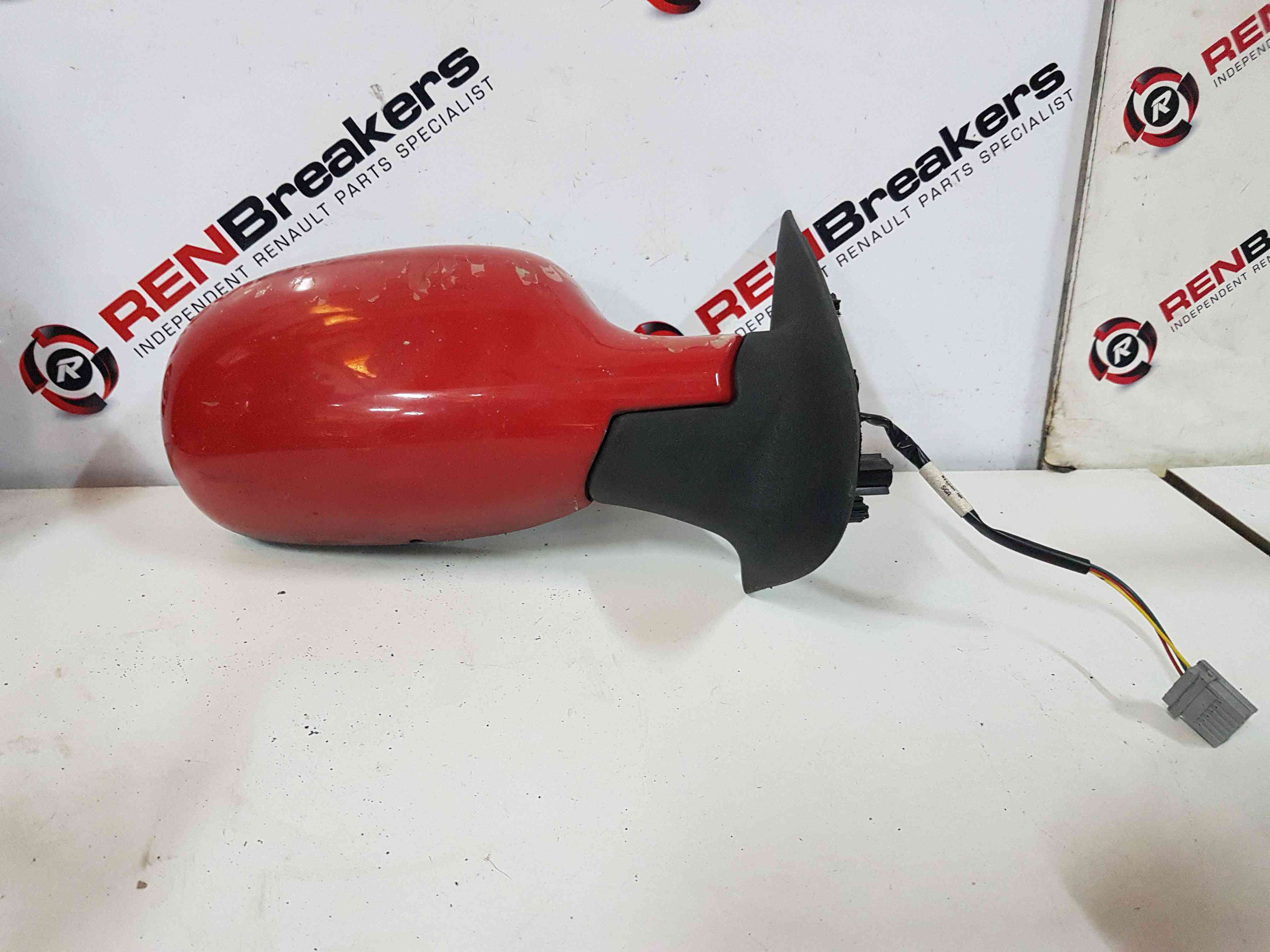 Thumb 2 Nissan Micra K12 2002-2010 OSF Os Front Wing Mirror Z10 RED Electric