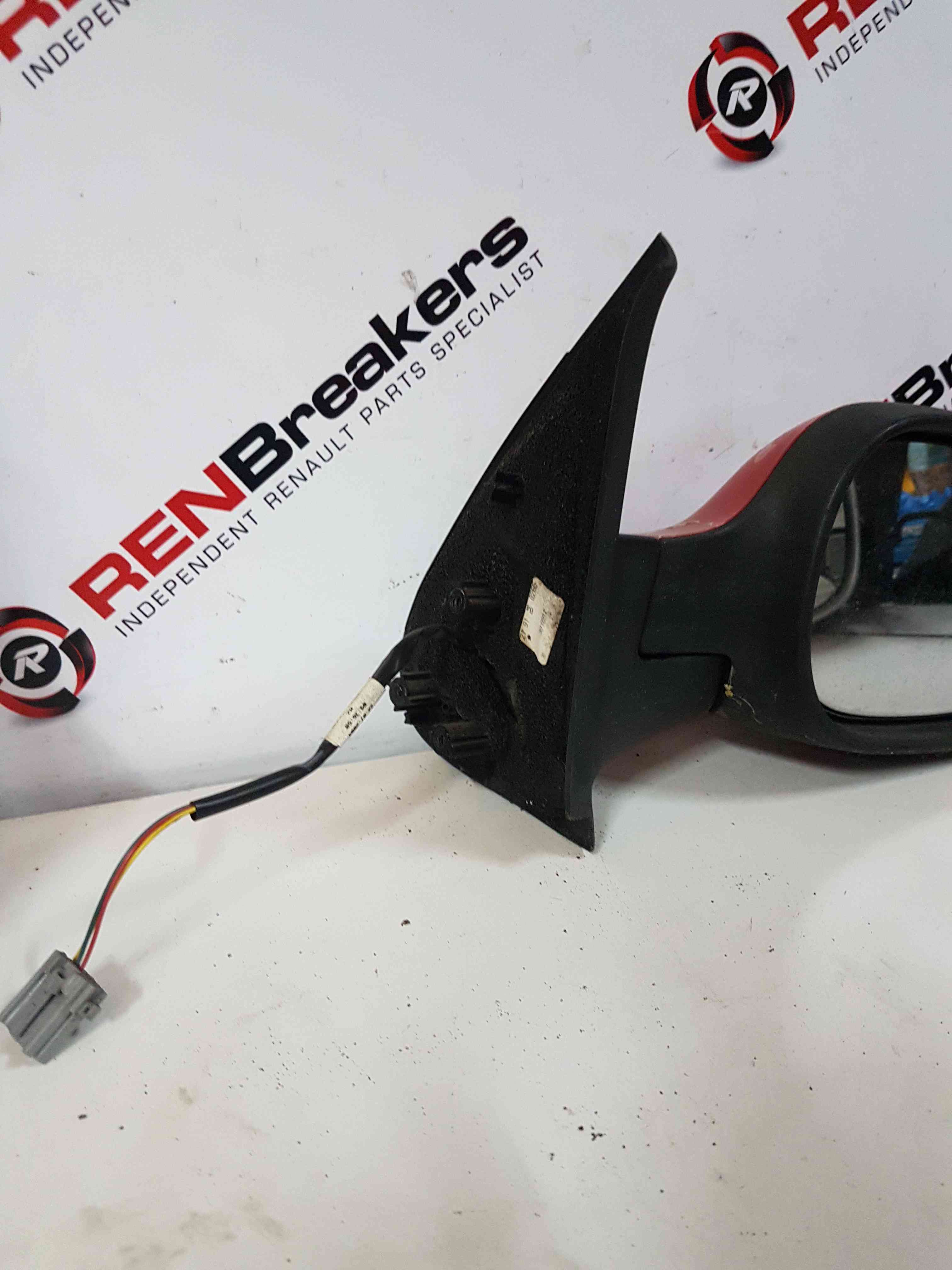 Thumb 11 Nissan Micra K12 2002-2010 OSF Os Front Wing Mirror Z10 RED Electric