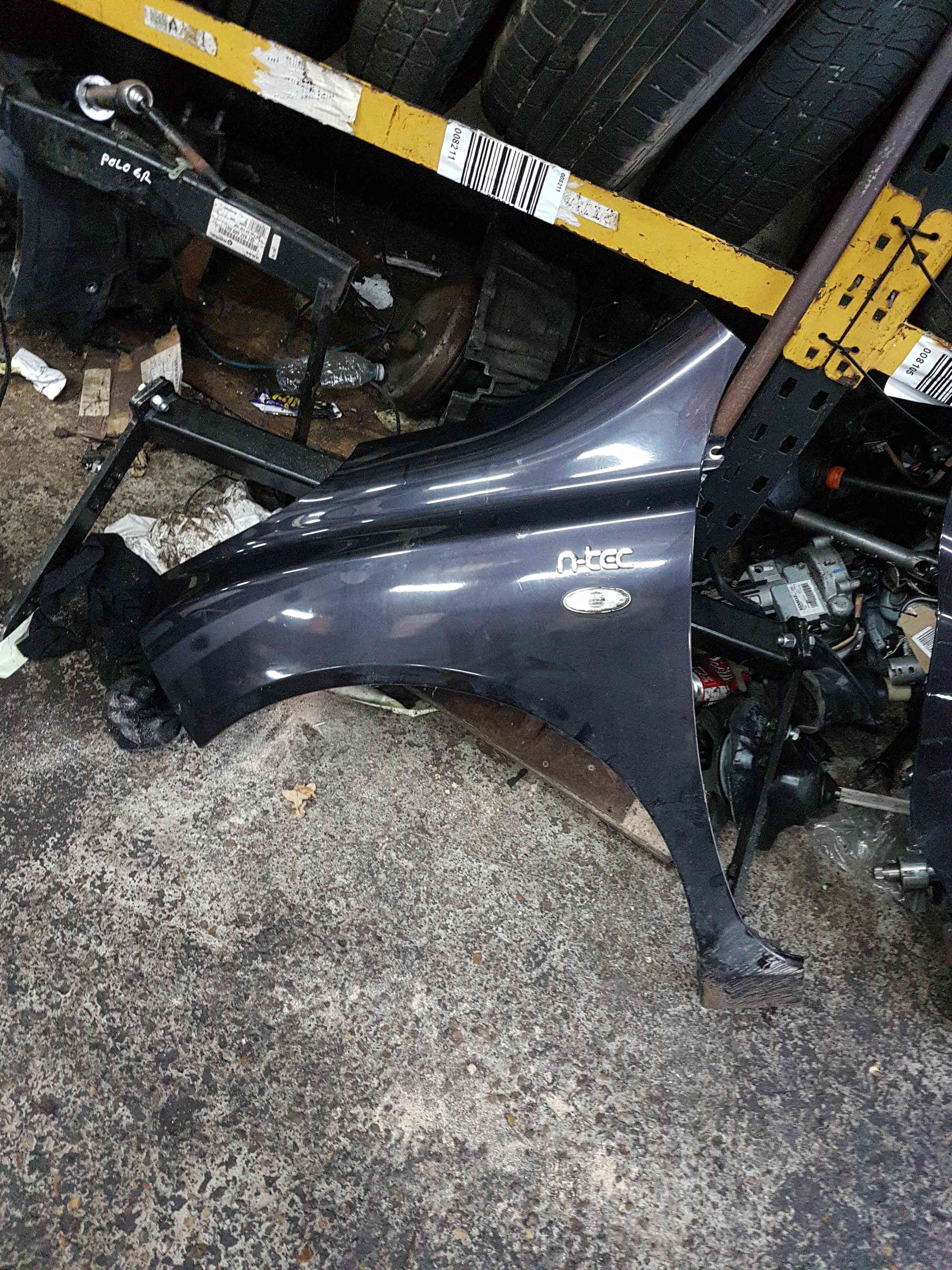 Thumb 2 Nissan Micra K12 2002-2010 Passenger NS Wing Purple GAB