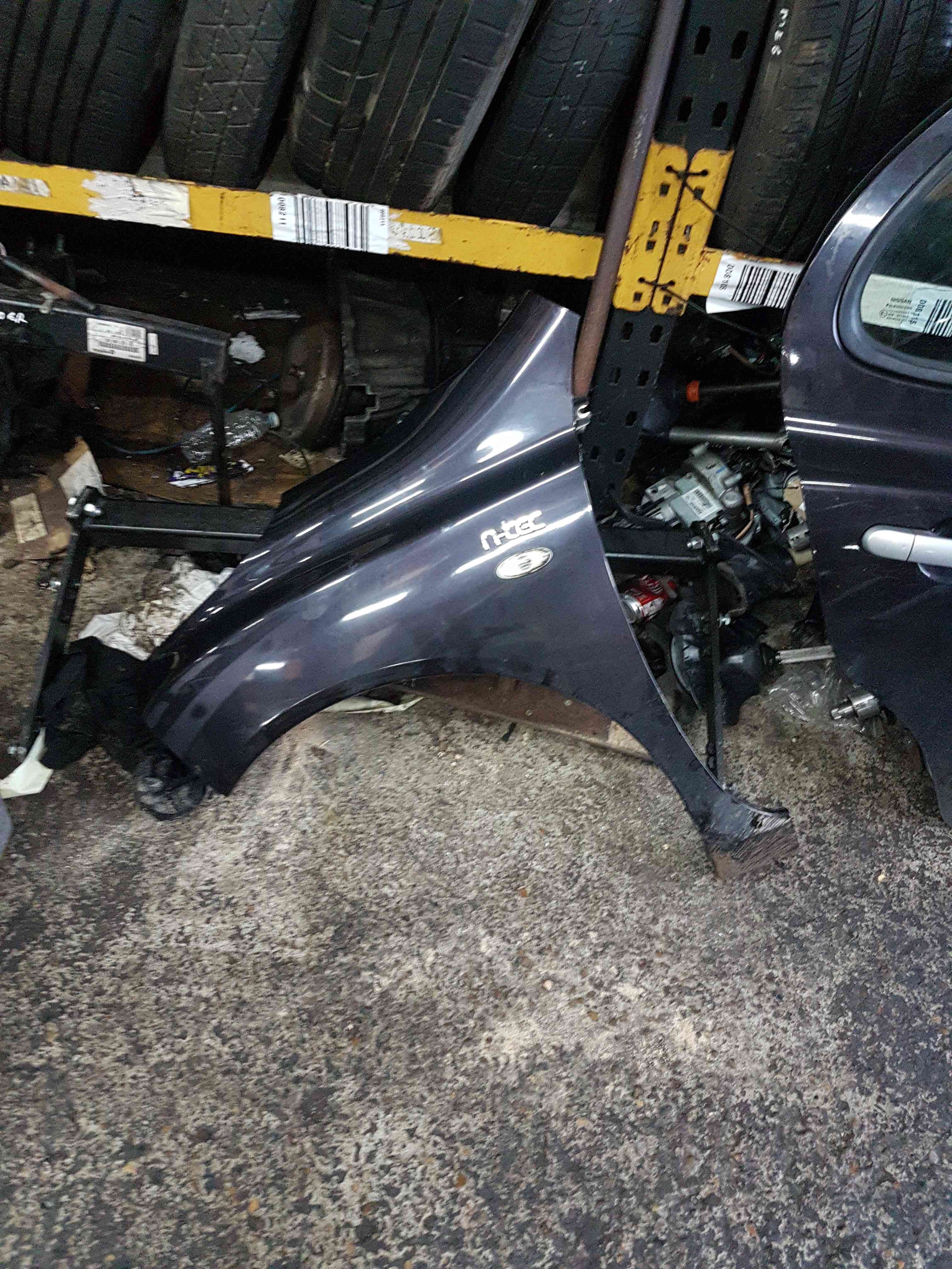 Thumb 6 Nissan Micra K12 2002-2010 Passenger NS Wing Purple GAB