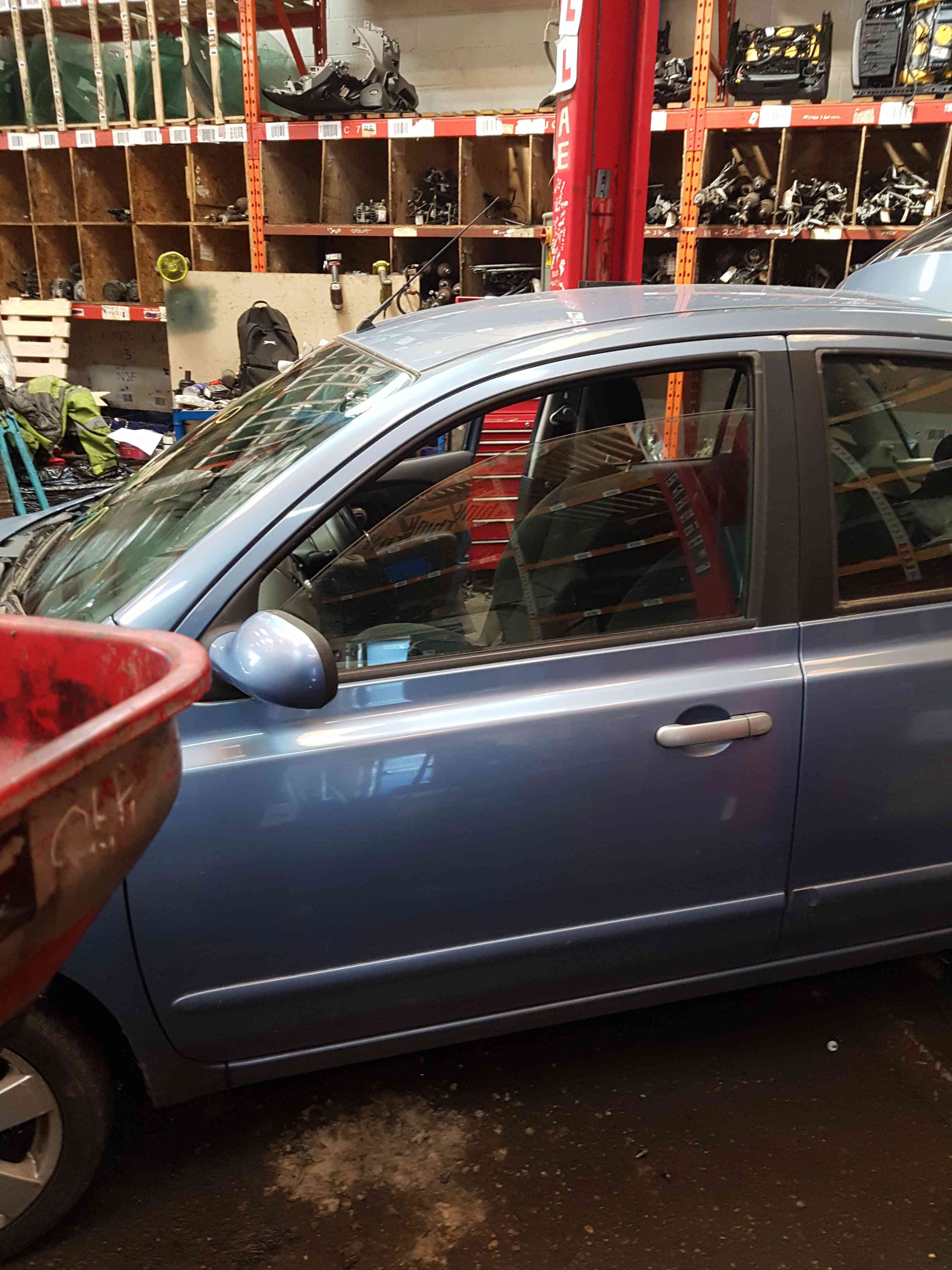 Thumb 8 Nissan Micra K12 2002-2010 Passenger NSF Front Door Blue B33 5dr