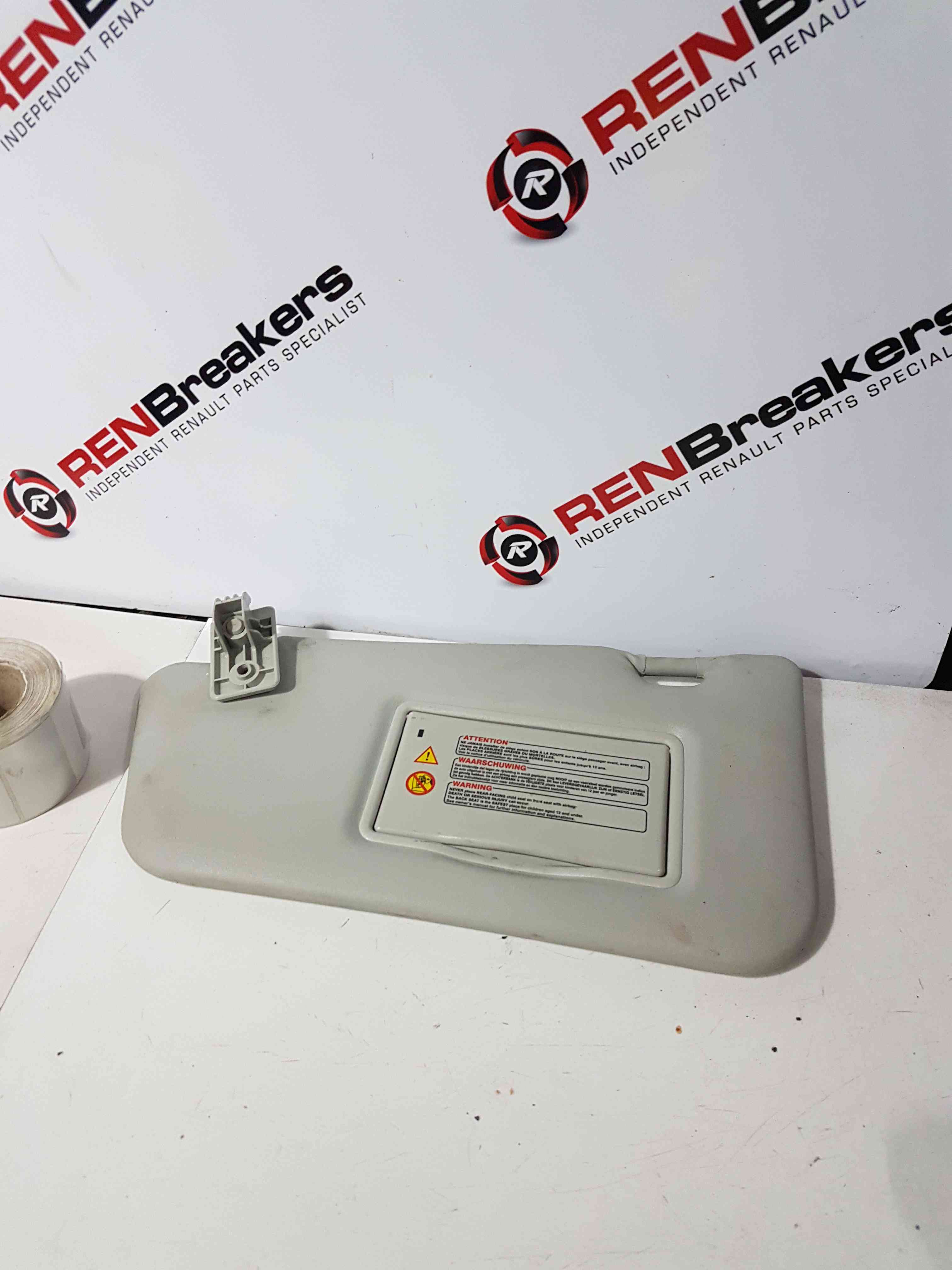 Thumb 4 Nissan Micra K12 2002-2010 Passenger NSF Front SUN Visor