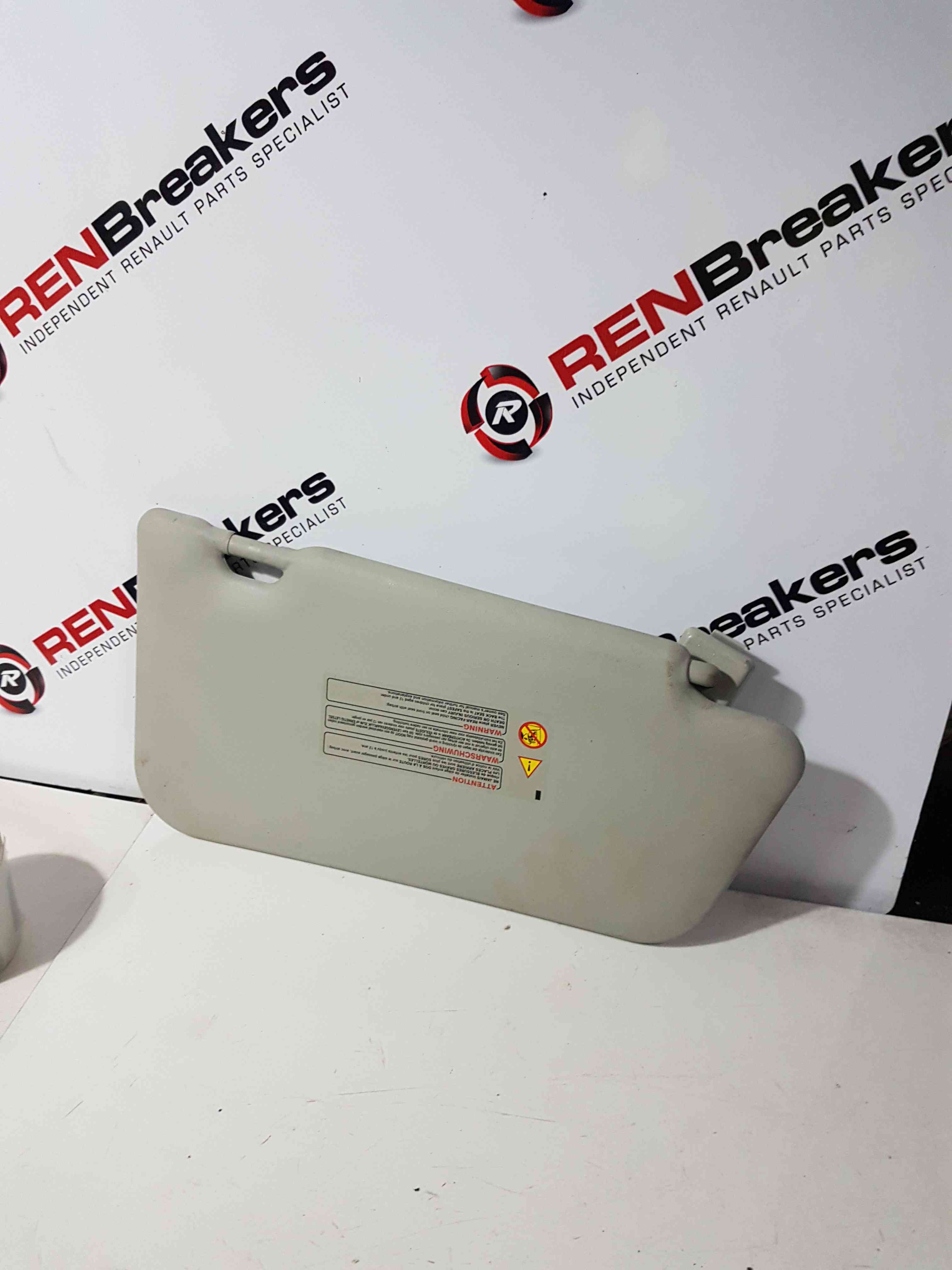 Thumb 3 Nissan Micra K12 2002-2010 Passenger NSF Front SUN Visor