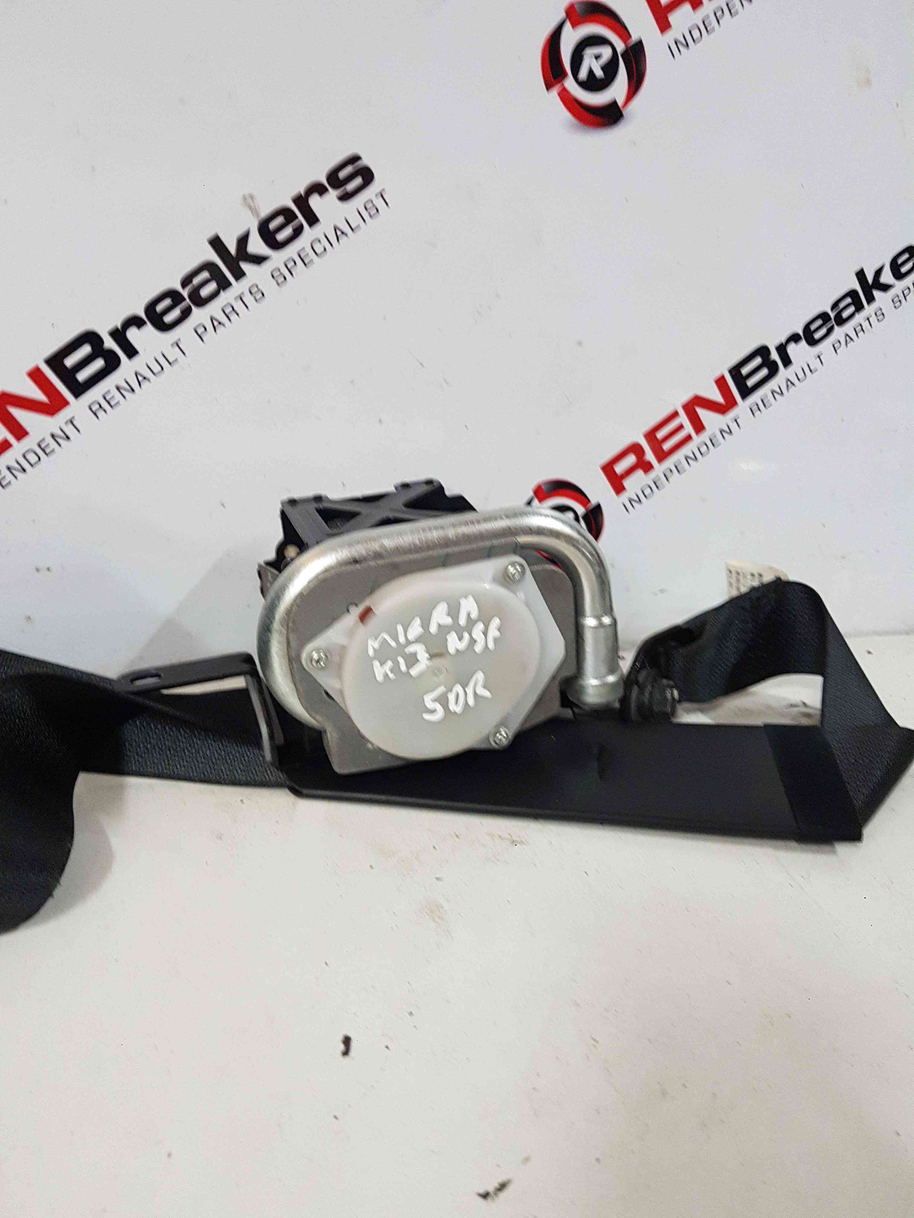 Thumb 2 Nissan Micra K13 2010-2017 Passenger NSF Front Seat Belt 5Dr